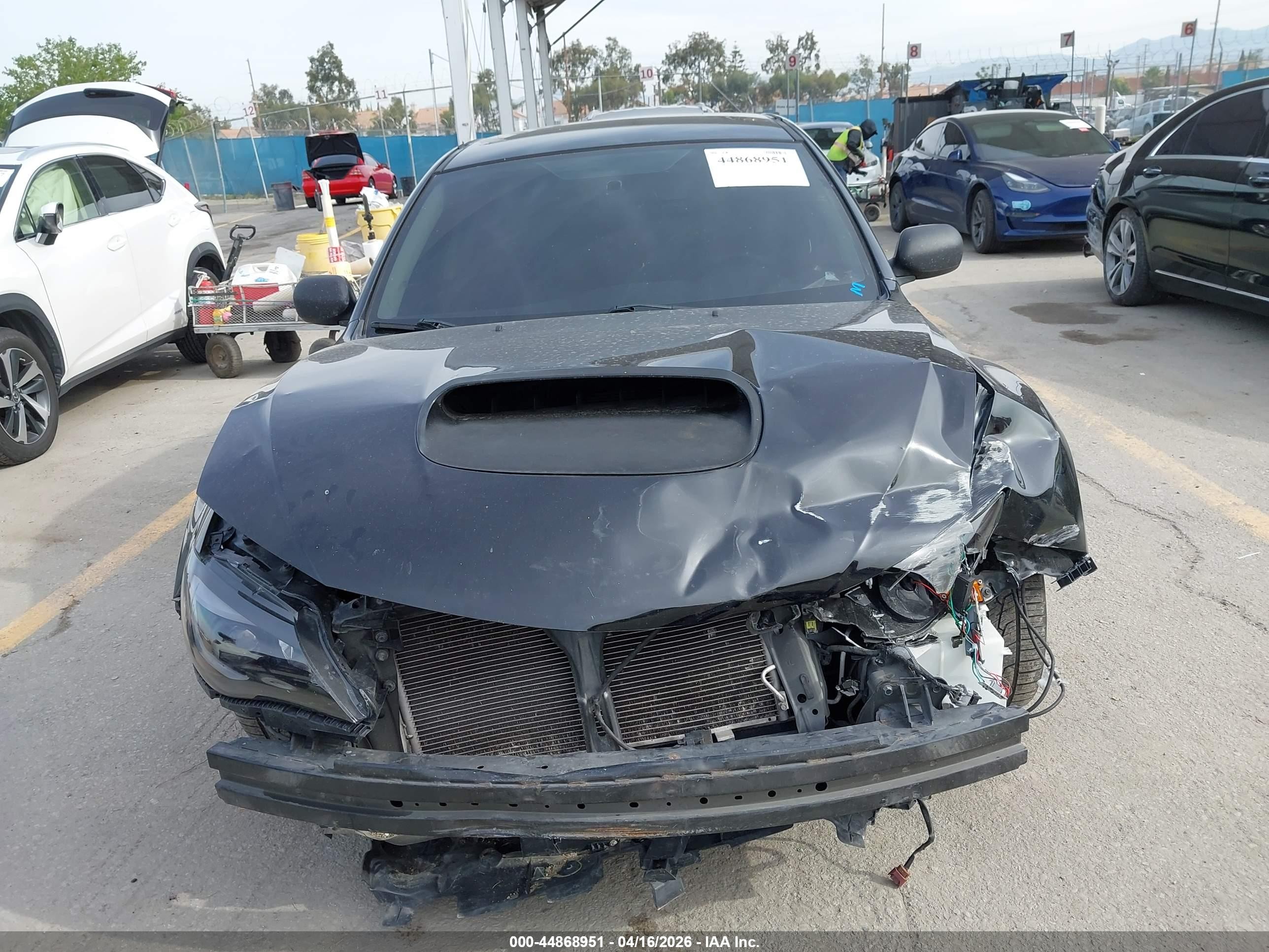 2013 Subaru Impreza Wrx   Черный vin: JF1GR7E66DG837154