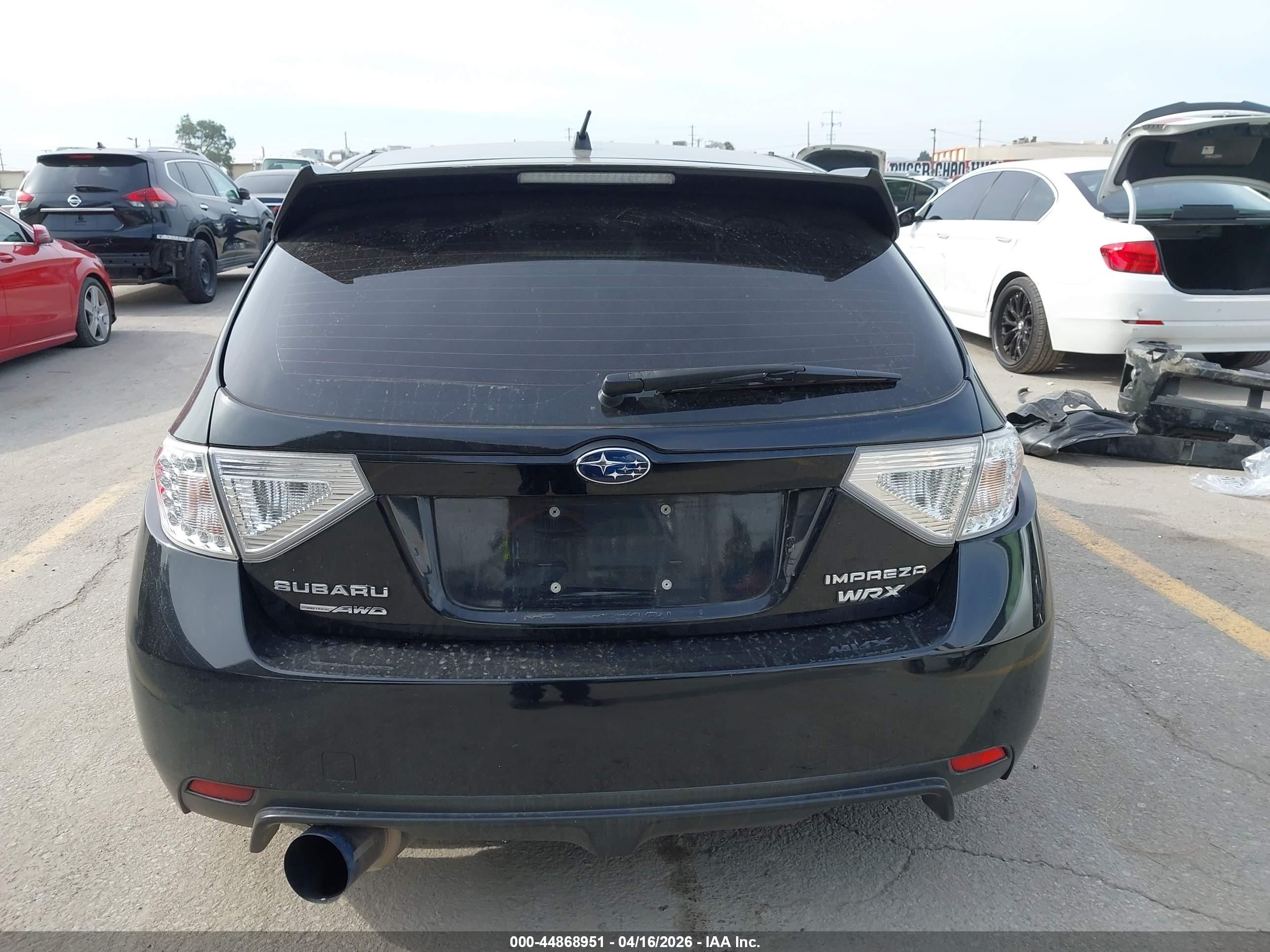 2013 Subaru Impreza Wrx   Черный vin: JF1GR7E66DG837154