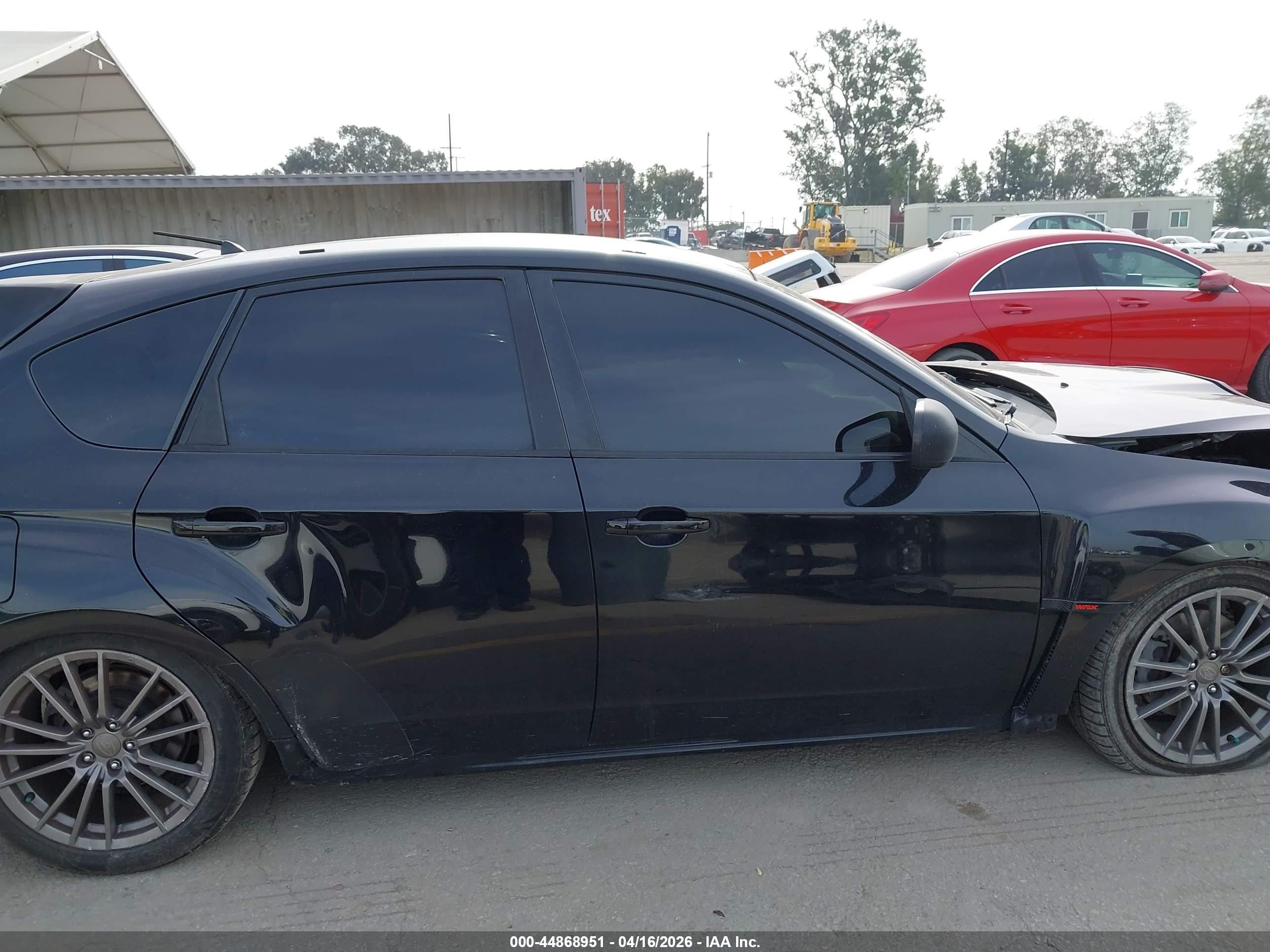 2013 Subaru Impreza Wrx   Черный vin: JF1GR7E66DG837154