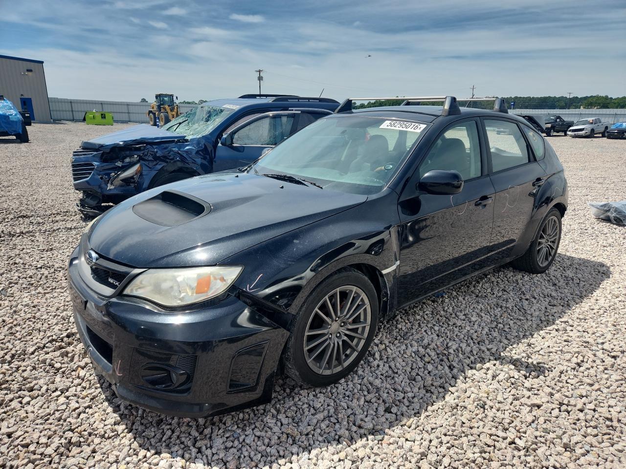 2013 Subaru Impreza Wrx Black vin: JF1GR7E66DG887519