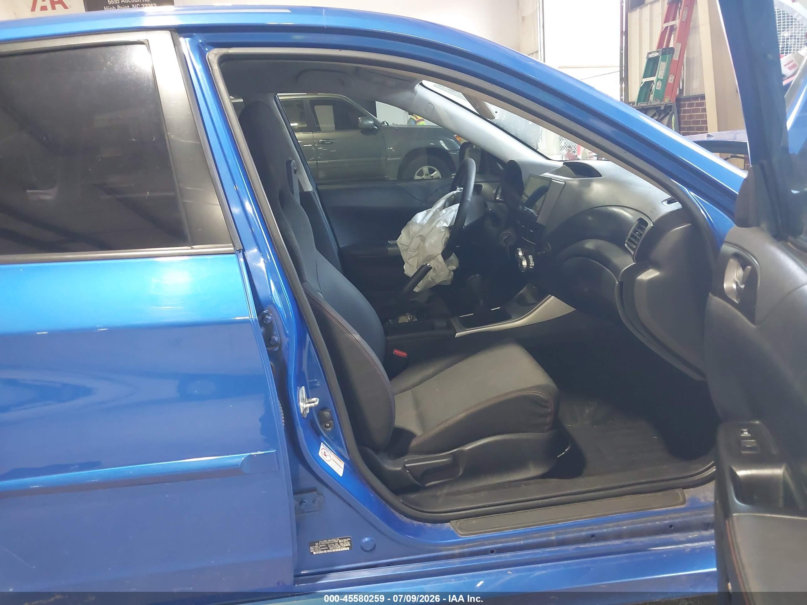 2014 Subaru Impreza Wrx   Blue vin: JF1GR7E66EG207958