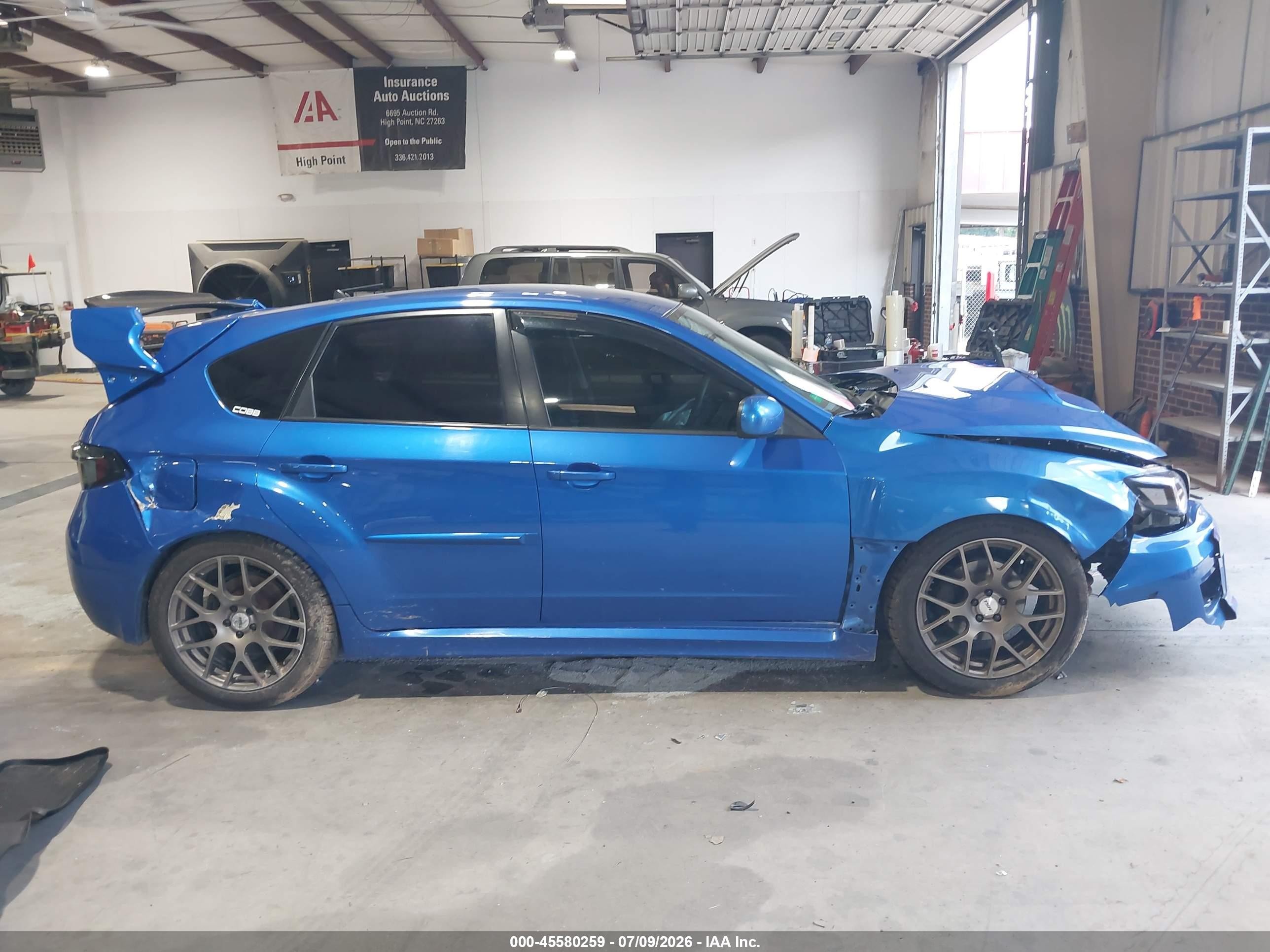 2014 Subaru Impreza Wrx   Blue vin: JF1GR7E66EG207958