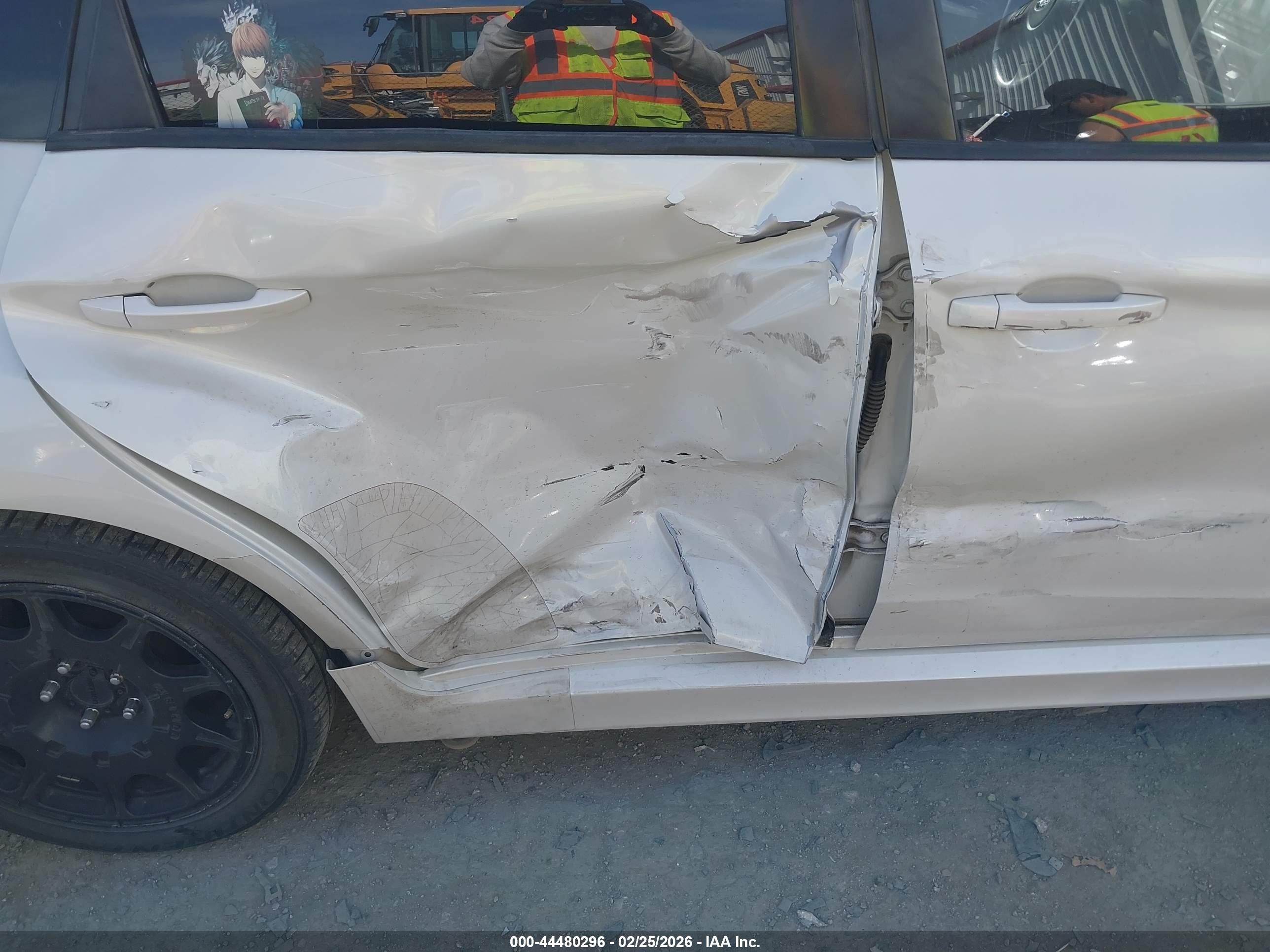 2014 Subaru Impreza Wrx   White vin: JF1GR7E66EG207992
