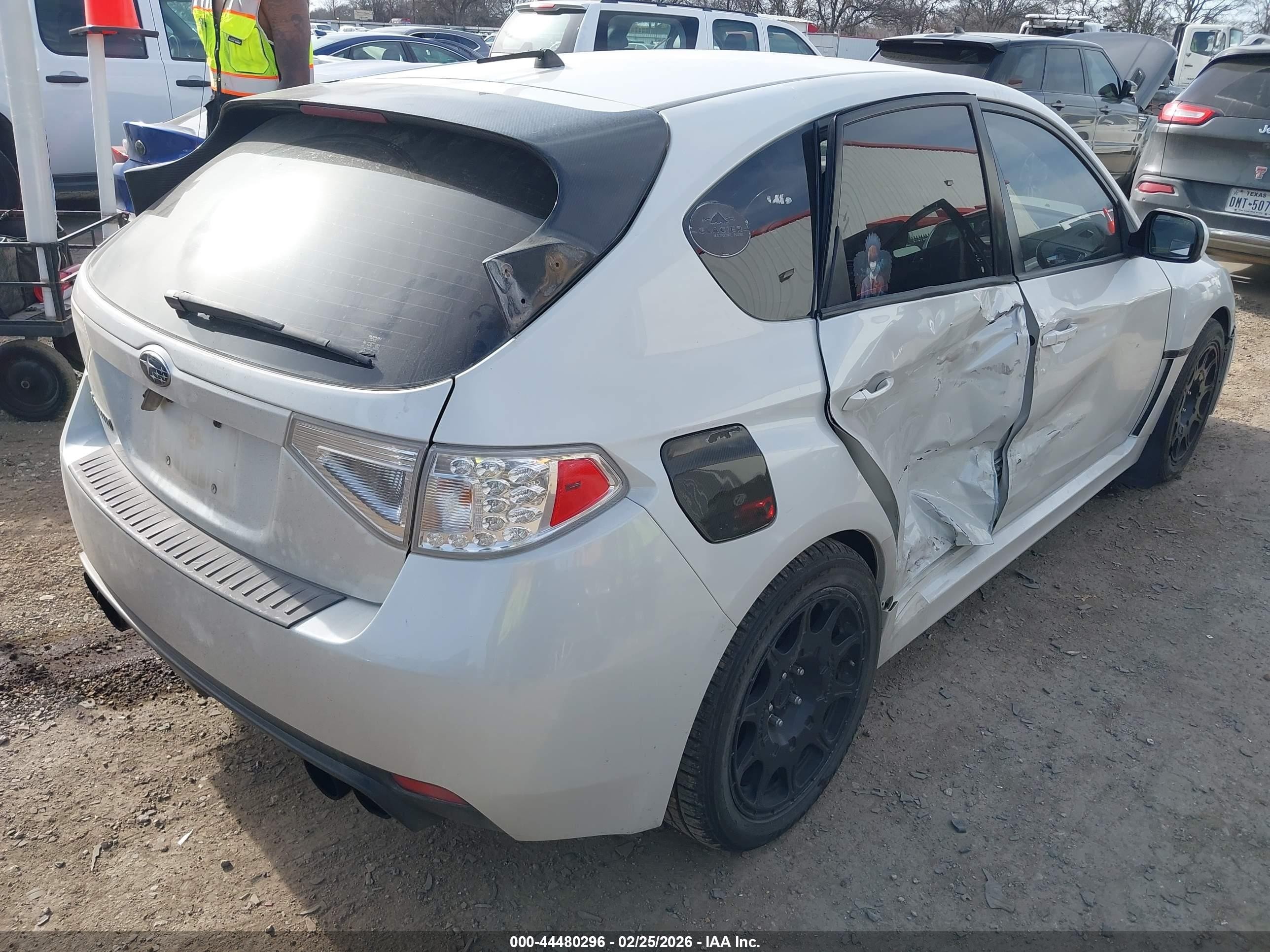 2014 Subaru Impreza Wrx   White vin: JF1GR7E66EG207992