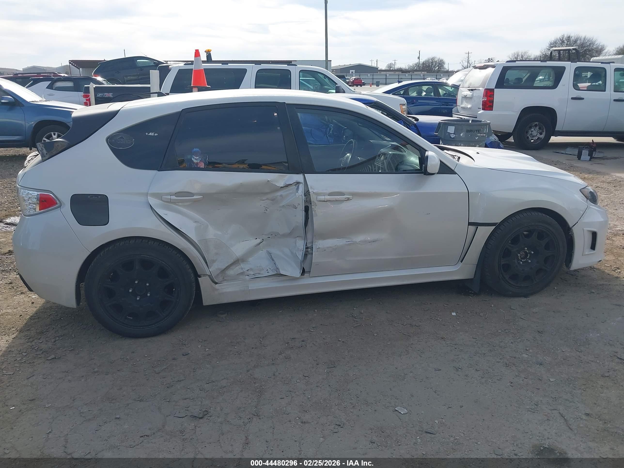 2014 Subaru Impreza Wrx   White vin: JF1GR7E66EG207992
