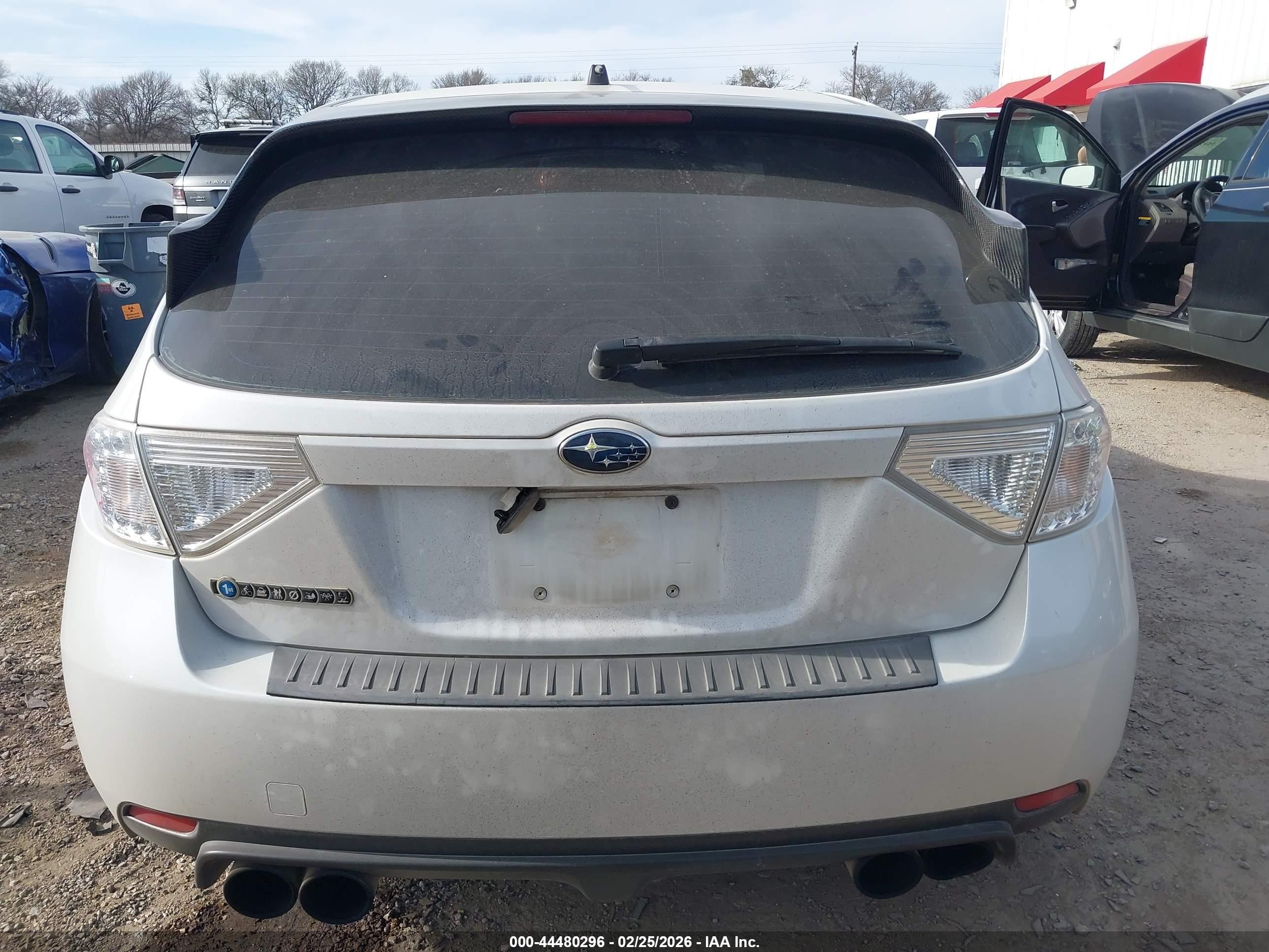 2014 Subaru Impreza Wrx   White vin: JF1GR7E66EG207992