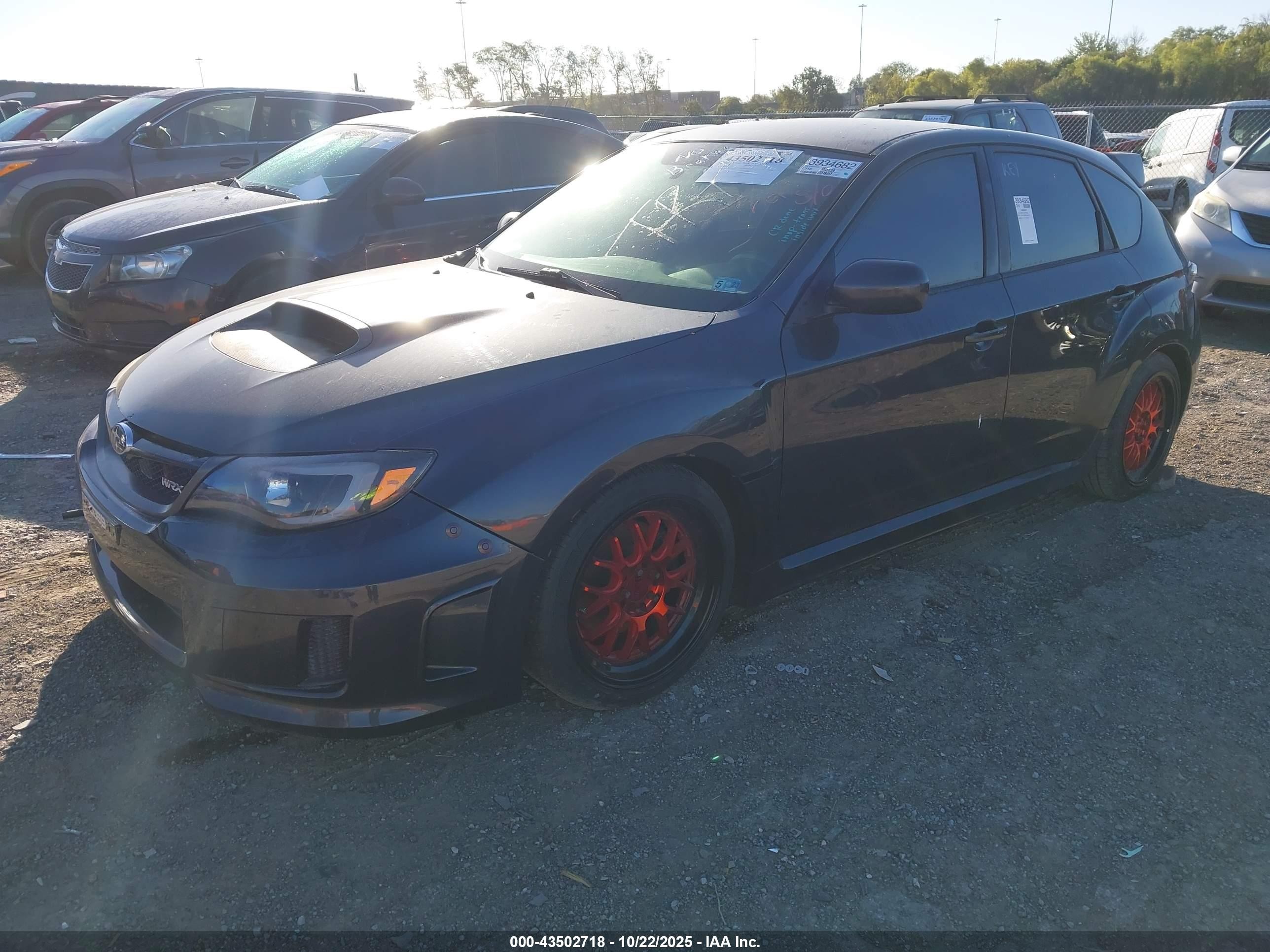 2014 Subaru Impreza Wrx   Серый vin: JF1GR7E66EG225070