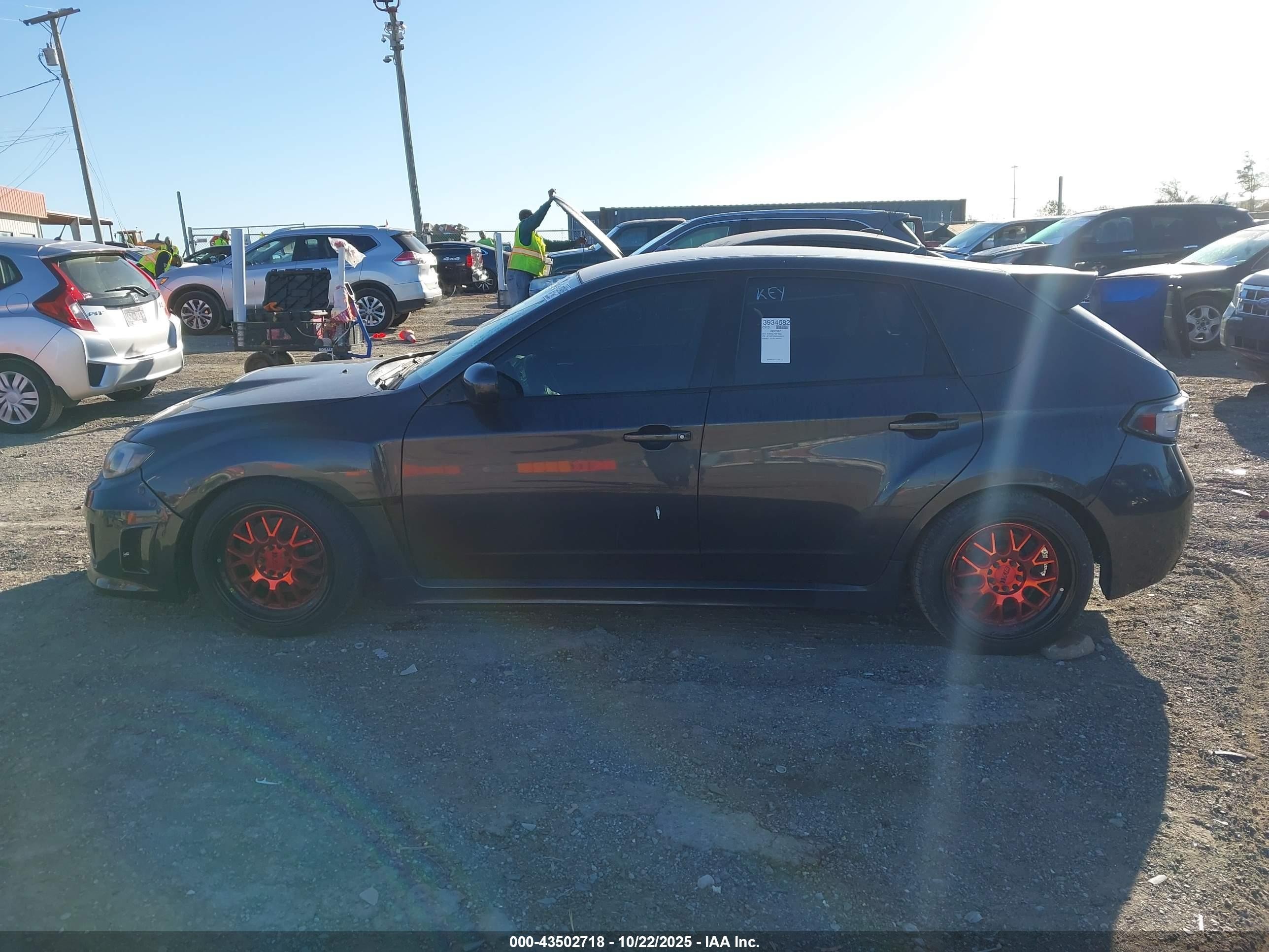 2014 Subaru Impreza Wrx   Серый vin: JF1GR7E66EG225070
