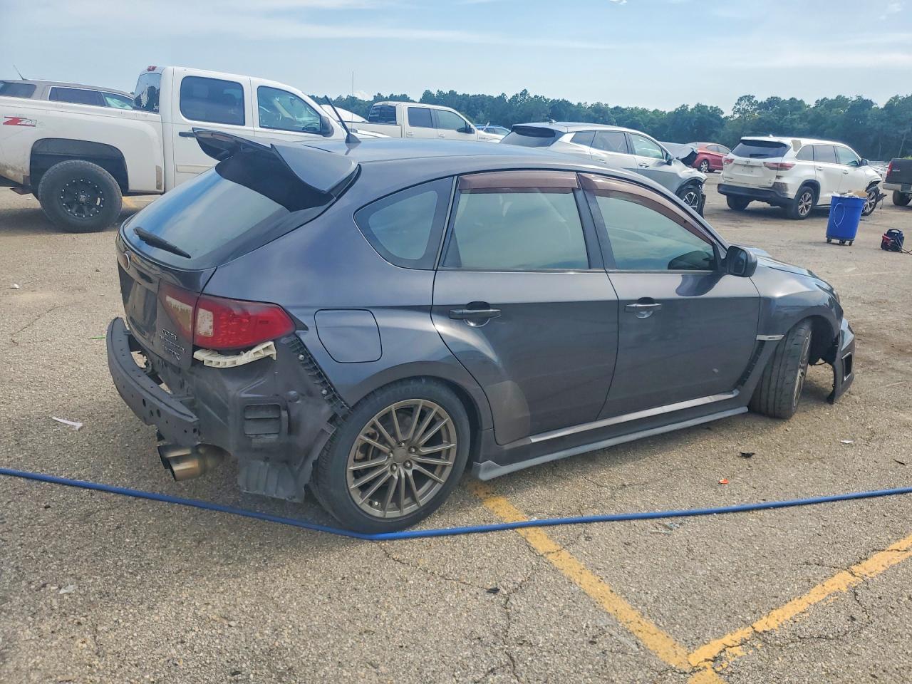 2012 Subaru Impreza Wrx Gray vin: JF1GR7E67CG234082