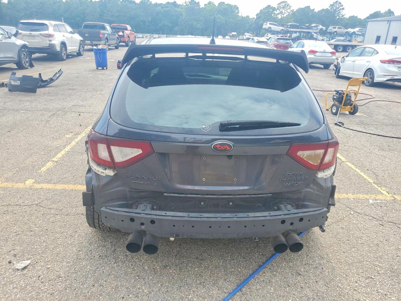 2012 Subaru Impreza Wrx Gray vin: JF1GR7E67CG234082
