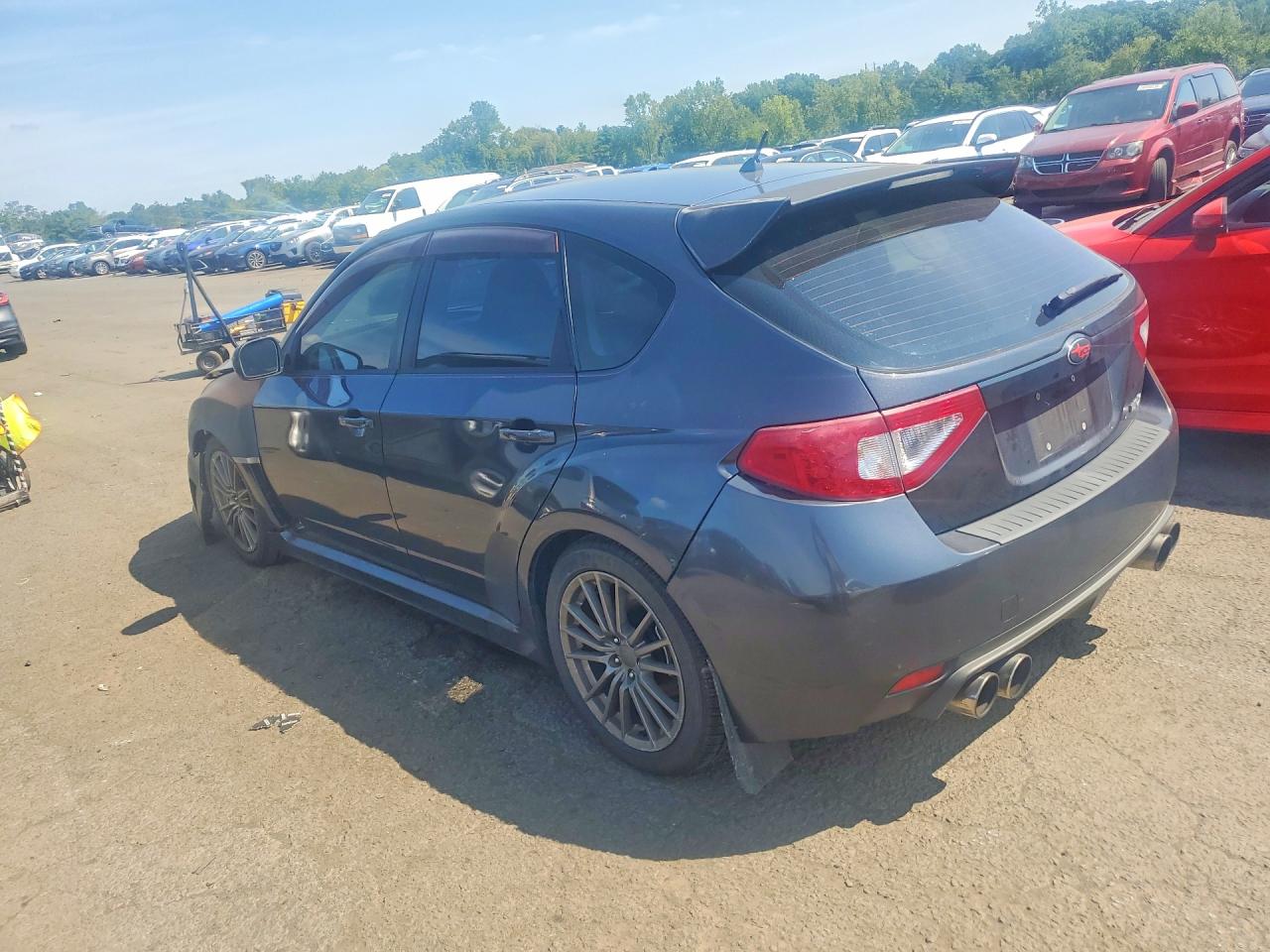 2013 Subaru Impreza Wrx Gray vin: JF1GR7E67DG204923