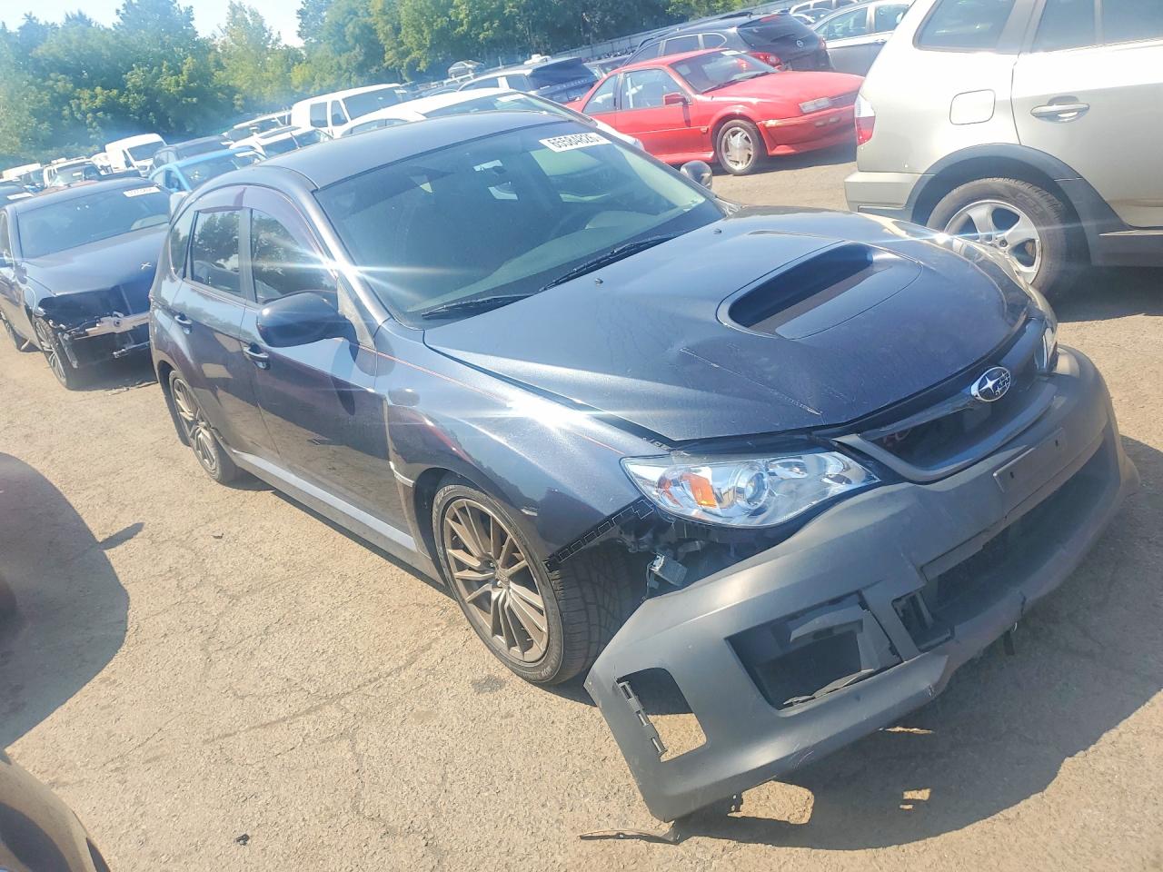 2013 Subaru Impreza Wrx Gray vin: JF1GR7E67DG204923