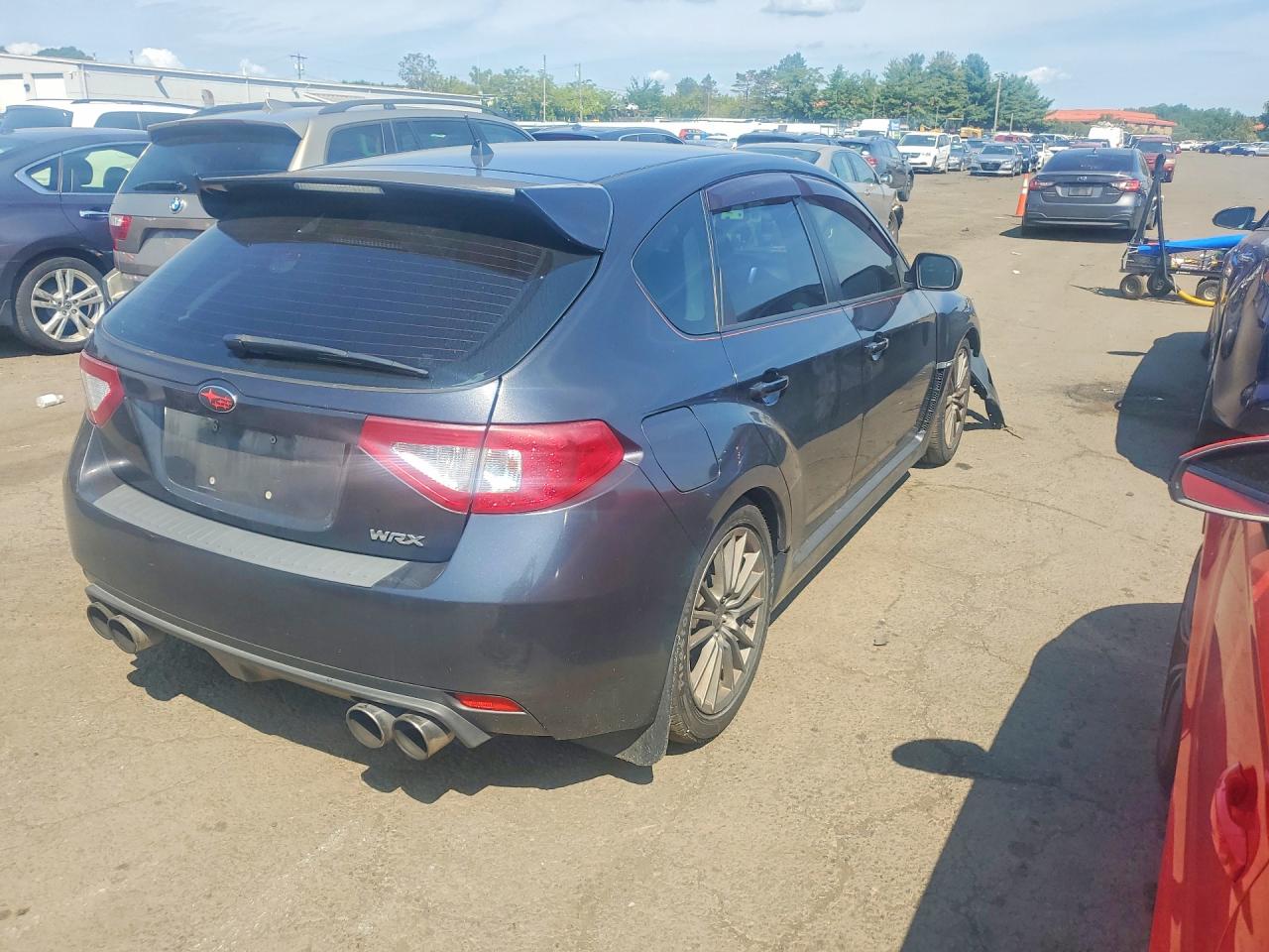 2013 Subaru Impreza Wrx Gray vin: JF1GR7E67DG204923