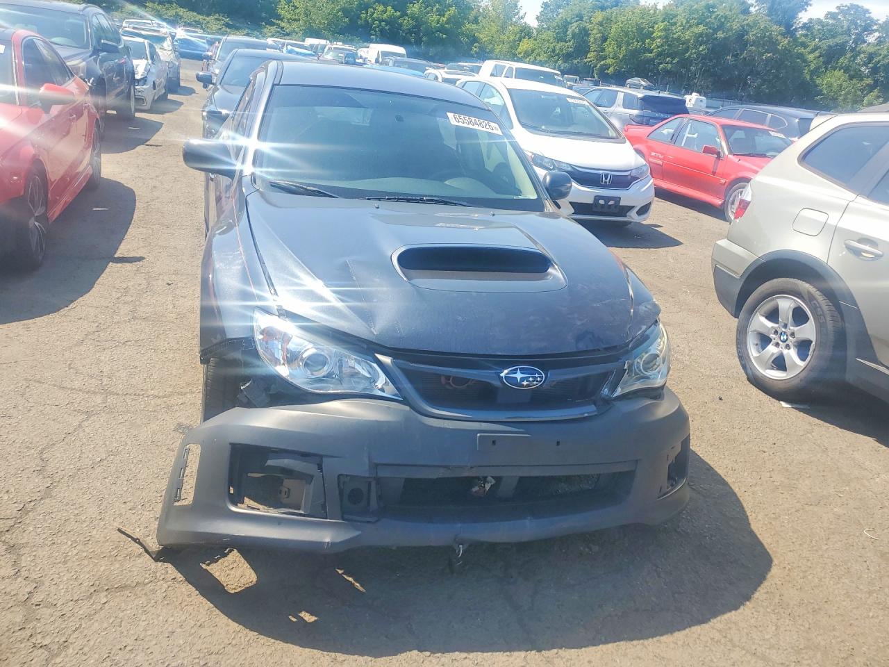 2013 Subaru Impreza Wrx Gray vin: JF1GR7E67DG204923