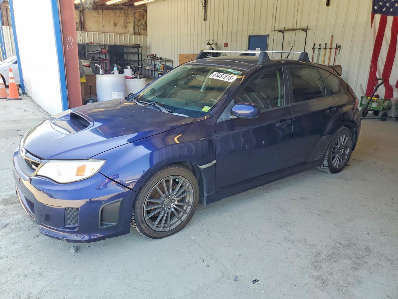 2013 Subaru Impreza Wrx Blue vin: JF1GR7E67DG205781