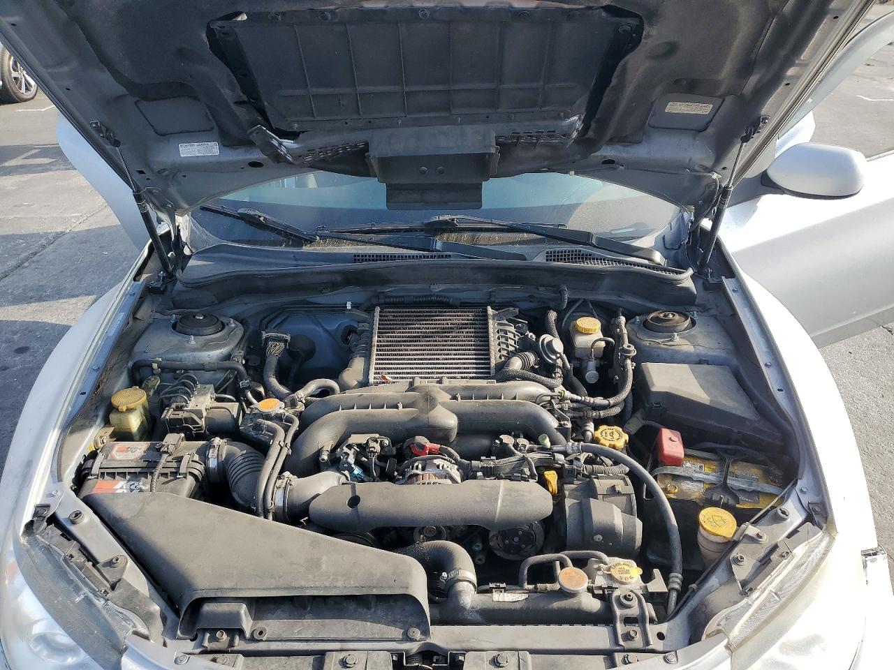 2014 Subaru Impreza Wrx Silver vin: JF1GR7E67EG229385
