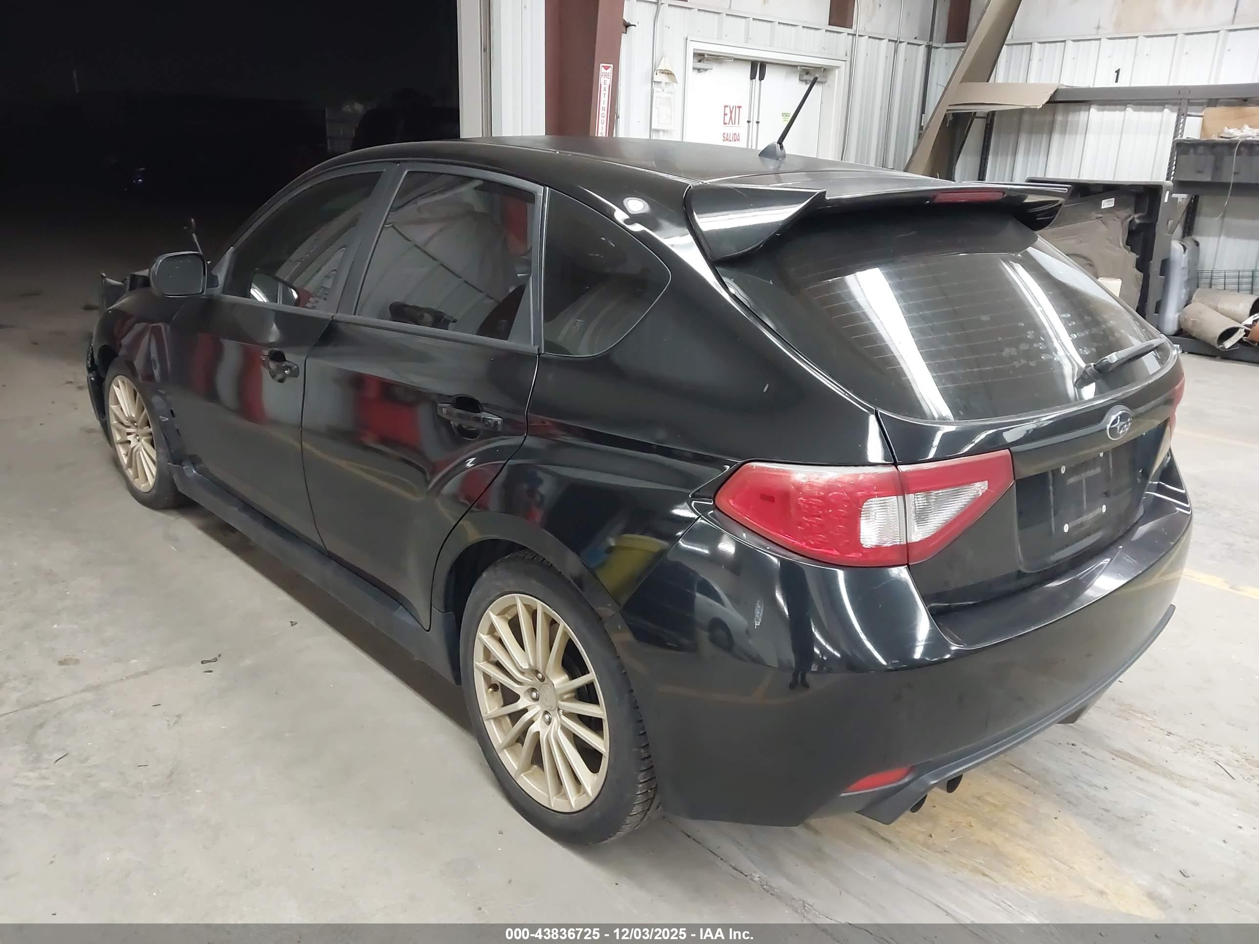 2014 Subaru Impreza Wrx   Black vin: JF1GR7E67EG257347