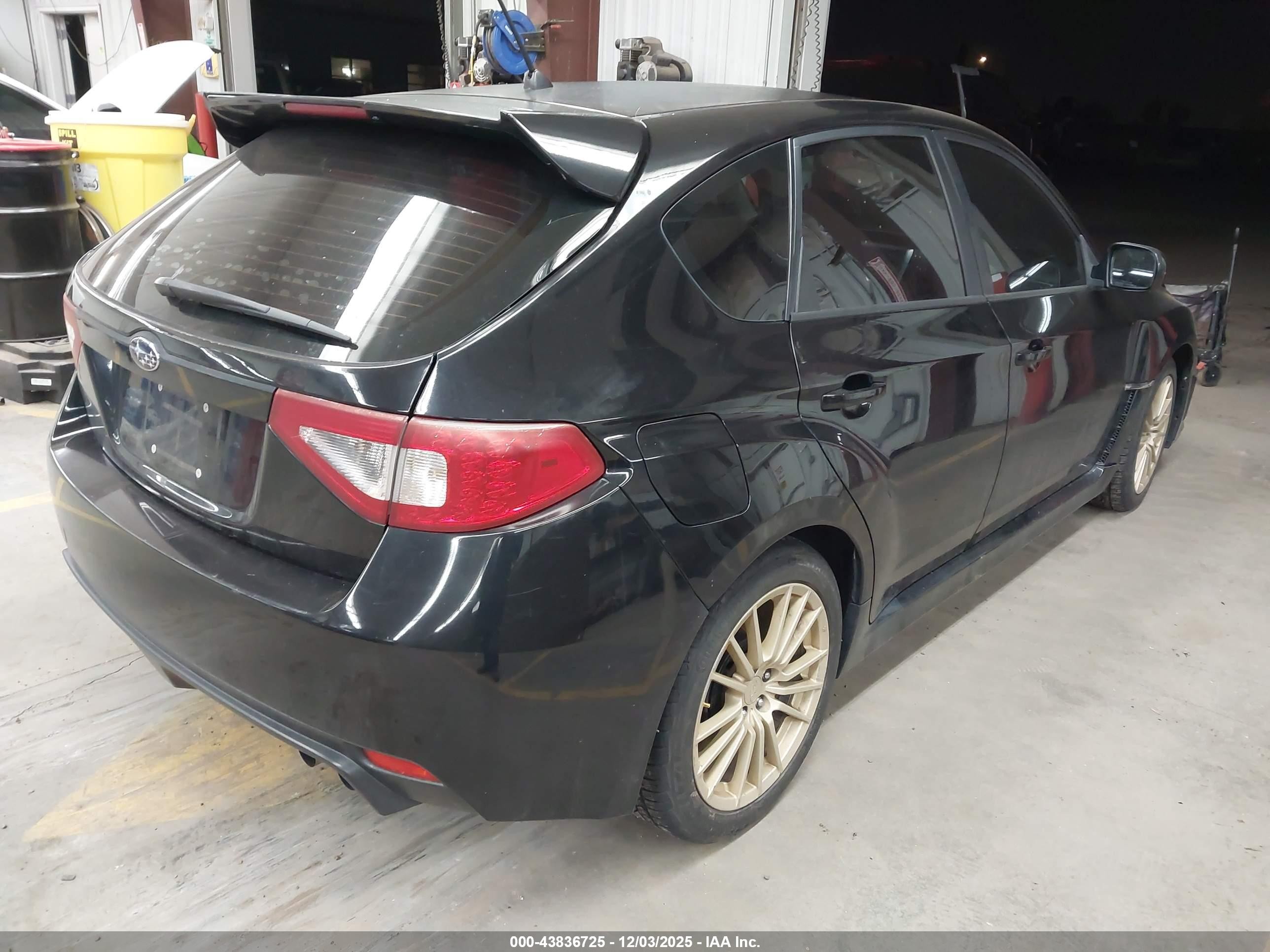 2014 Subaru Impreza Wrx   Black vin: JF1GR7E67EG257347