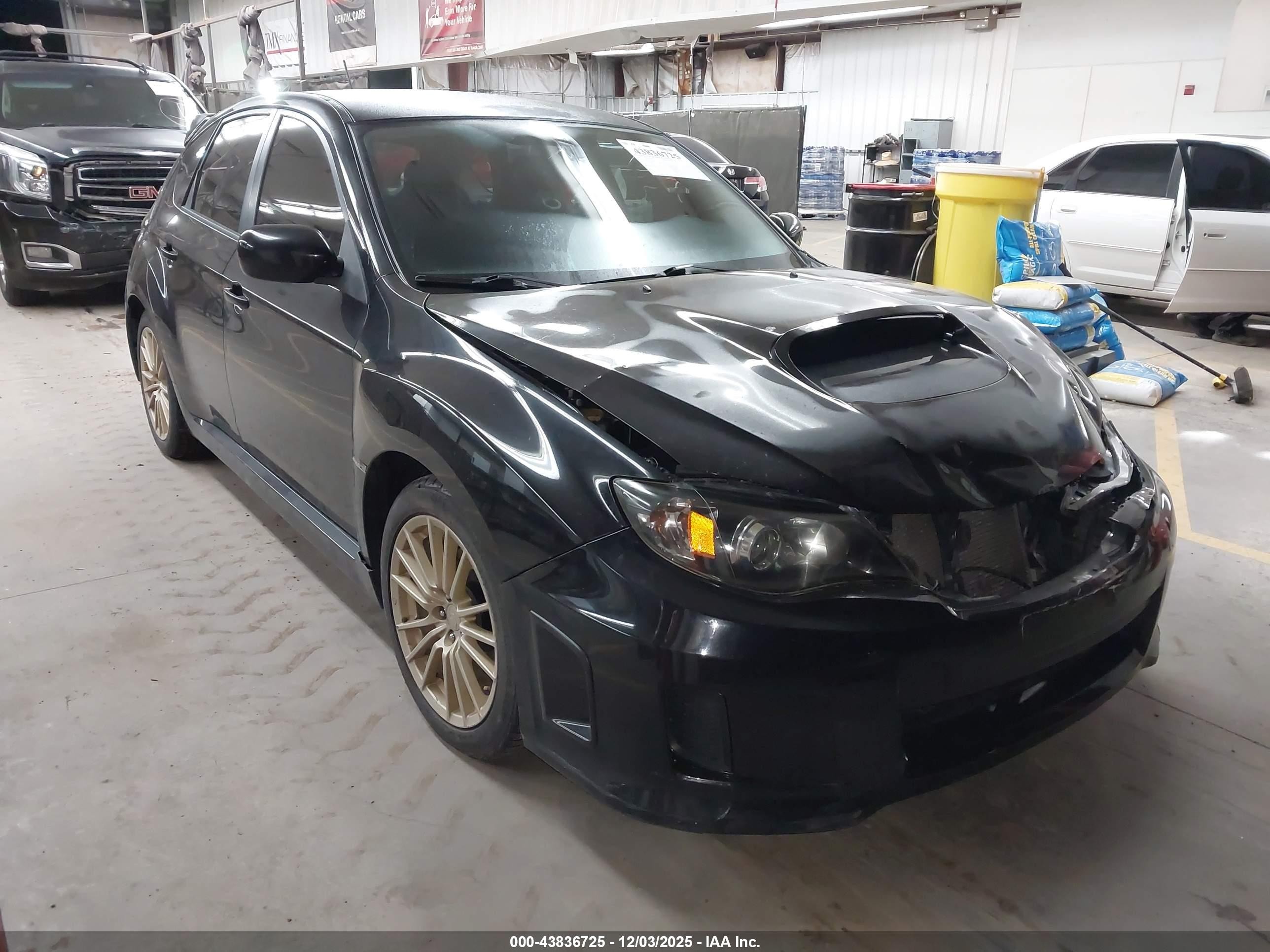 2014 Subaru Impreza Wrx   Black vin: JF1GR7E67EG257347