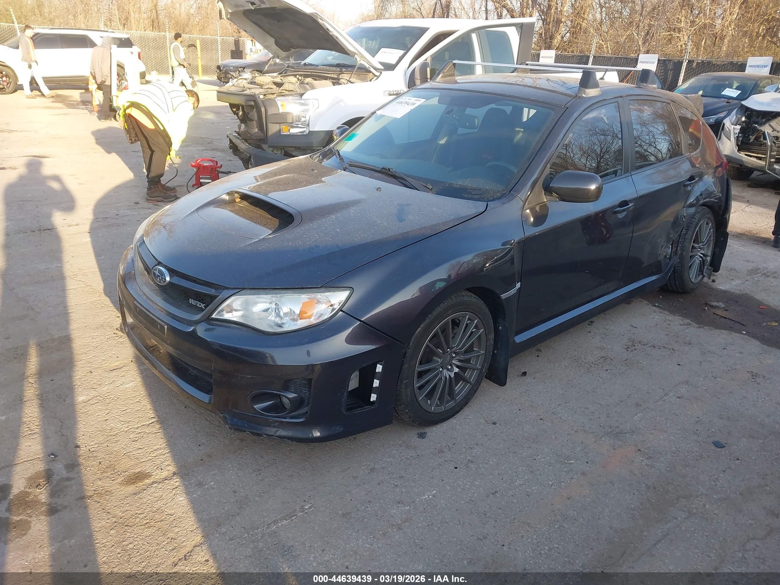 2014 Subaru Impreza Wrx Premium Black vin: JF1GR7E67EG259468