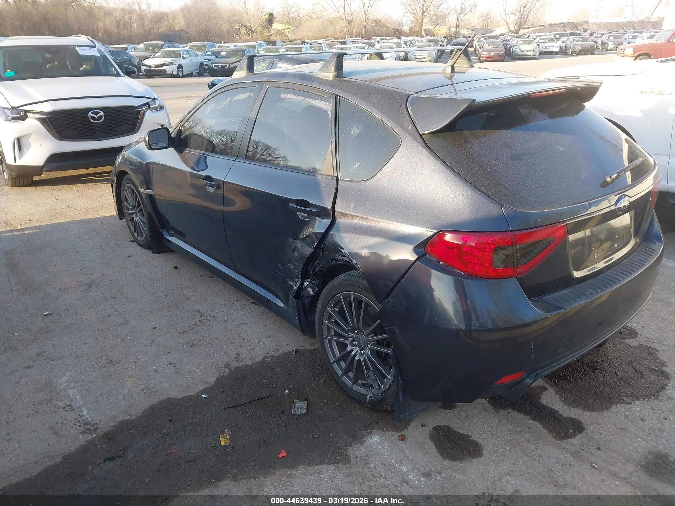 2014 Subaru Impreza Wrx Premium Black vin: JF1GR7E67EG259468