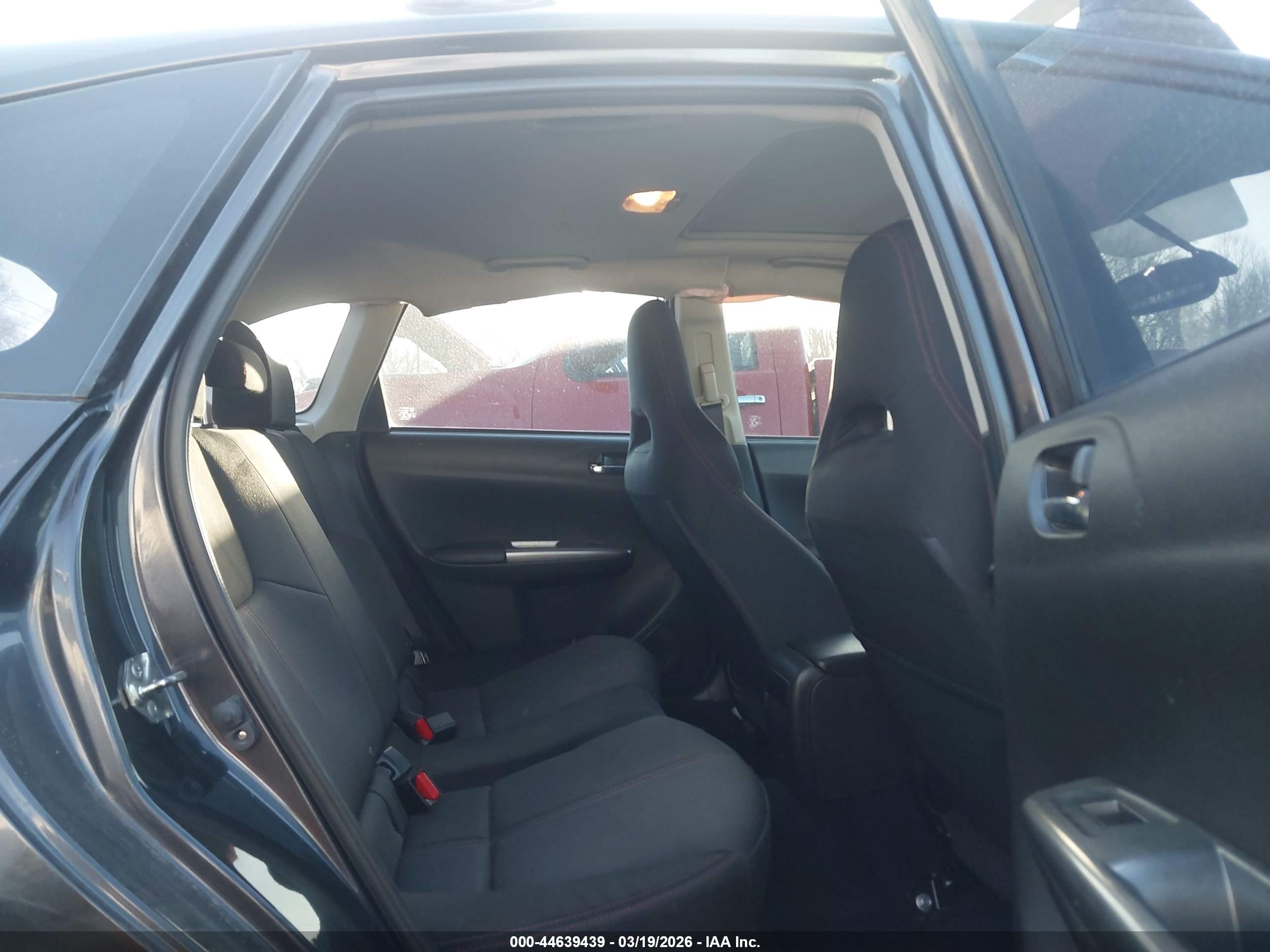 2014 Subaru Impreza Wrx Premium Black vin: JF1GR7E67EG259468