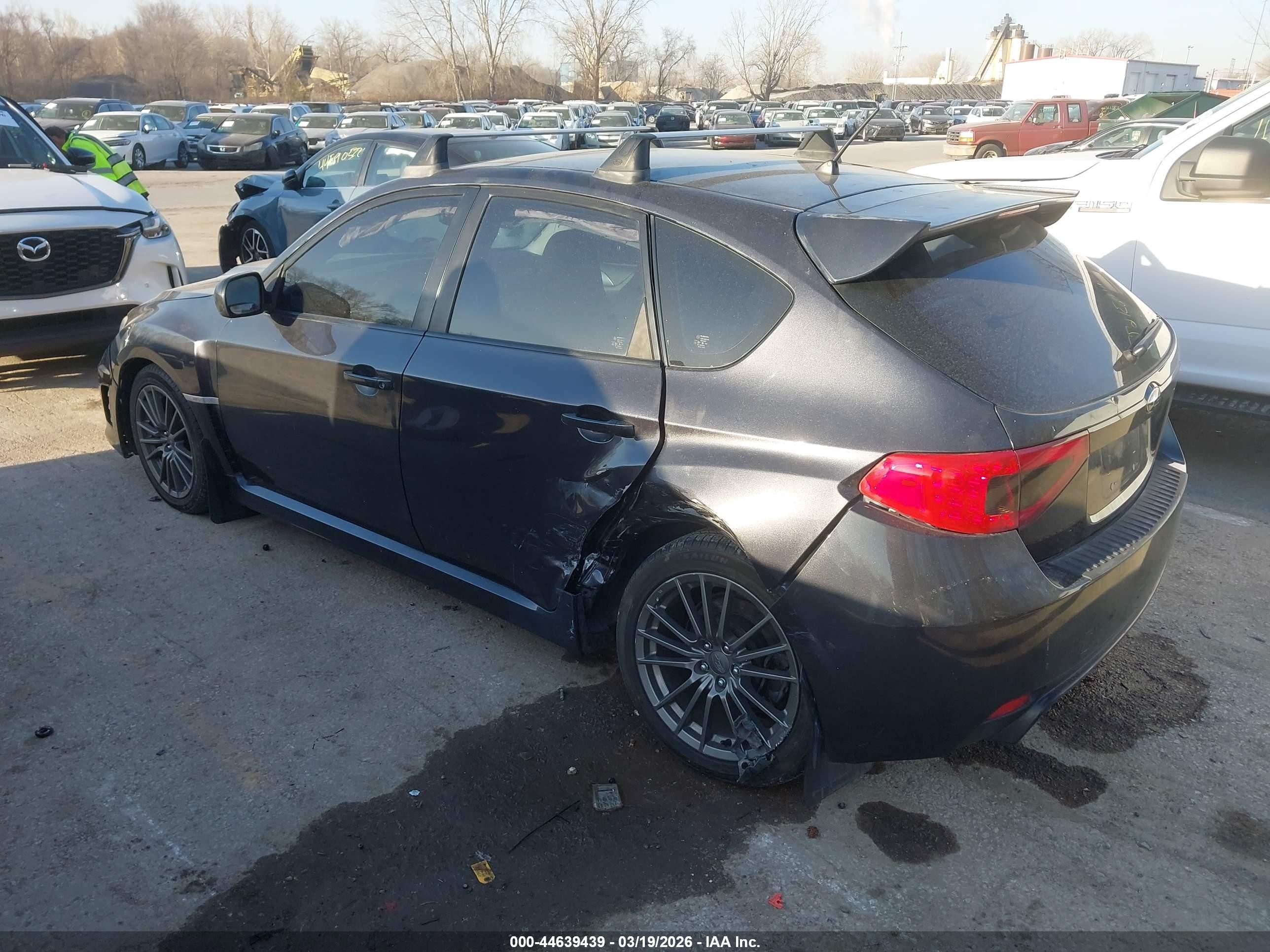 2014 Subaru Impreza Wrx Premium Black vin: JF1GR7E67EG259468