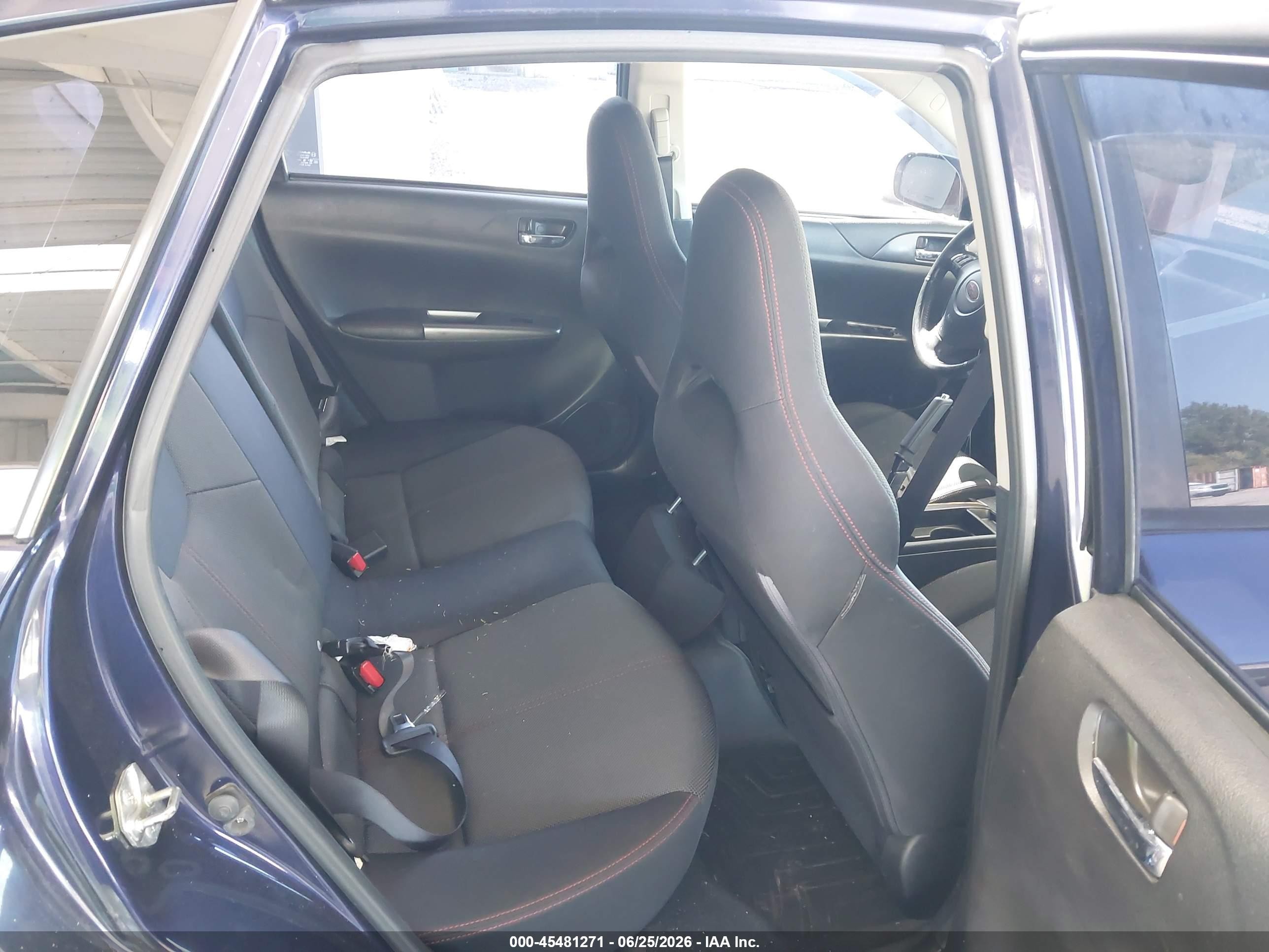2014 Subaru Impreza Wrx Premium Dark Blue vin: JF1GR7E67EG260510