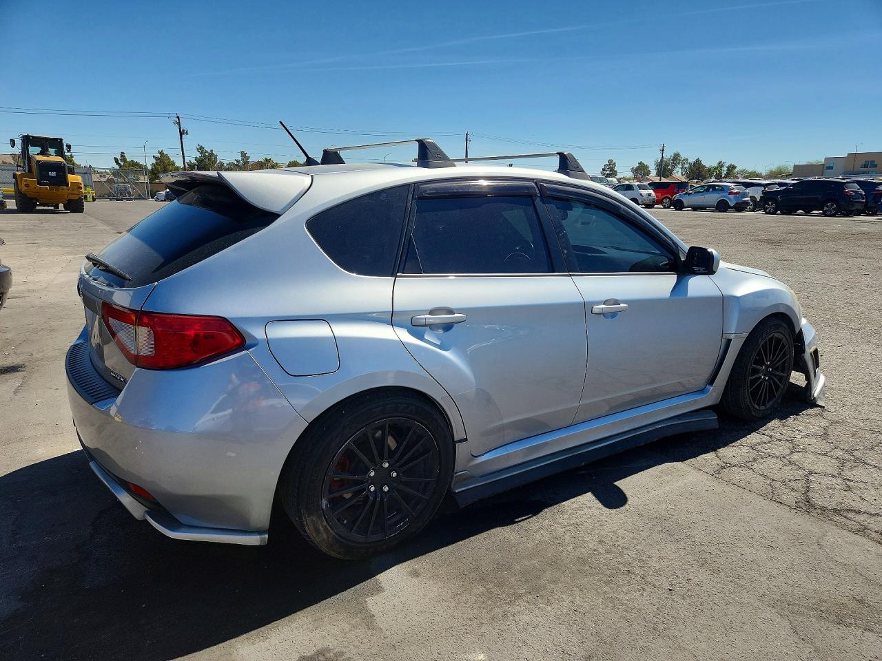 2013 Subaru Impreza Wrx Серебряный vin: JF1GR7E68DG206597