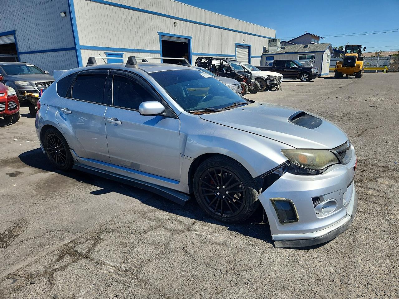 2013 Subaru Impreza Wrx Серебряный vin: JF1GR7E68DG206597