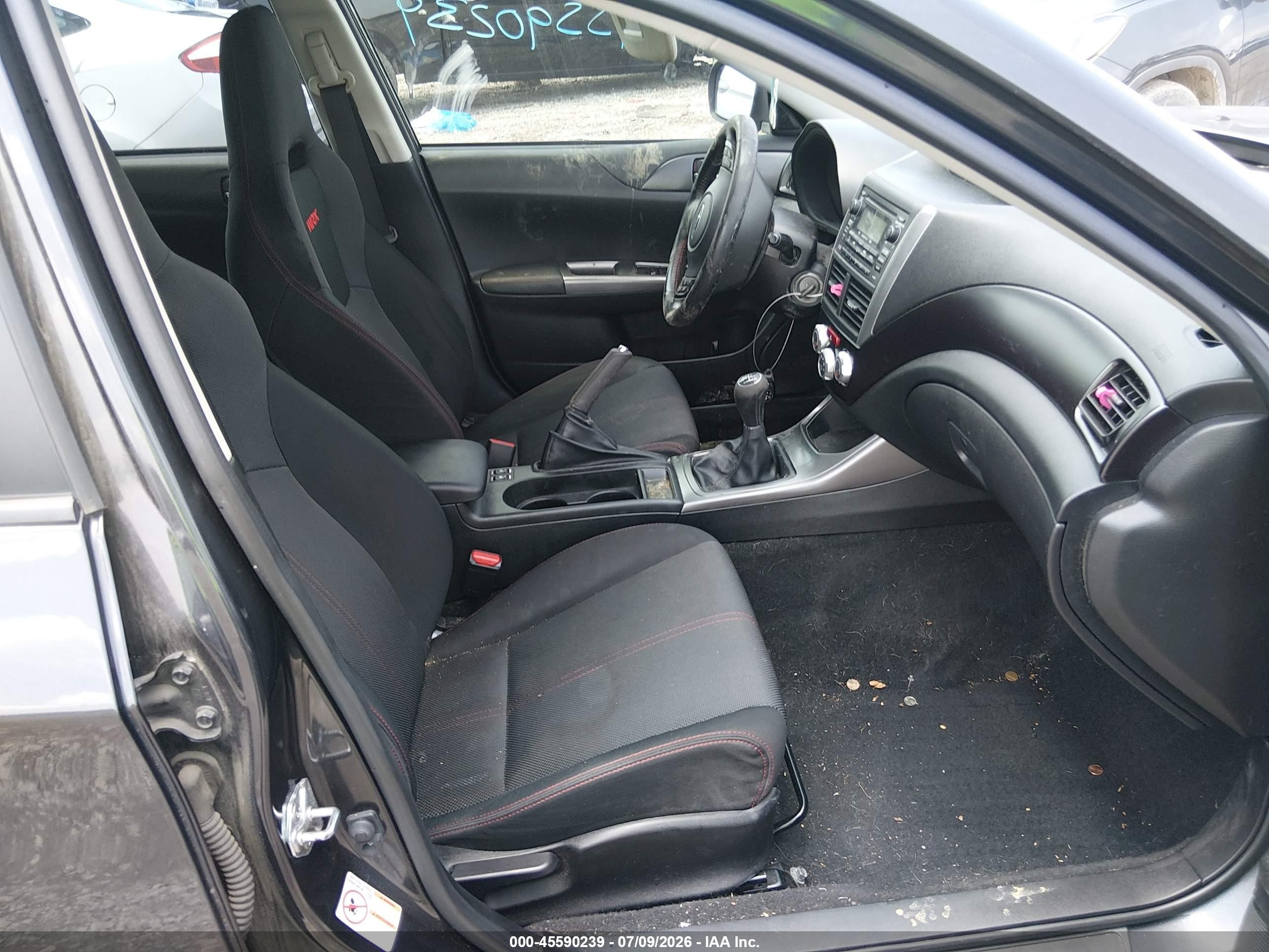 2013 Subaru Impreza Wrx Premium Gray vin: JF1GR7E68DG881978