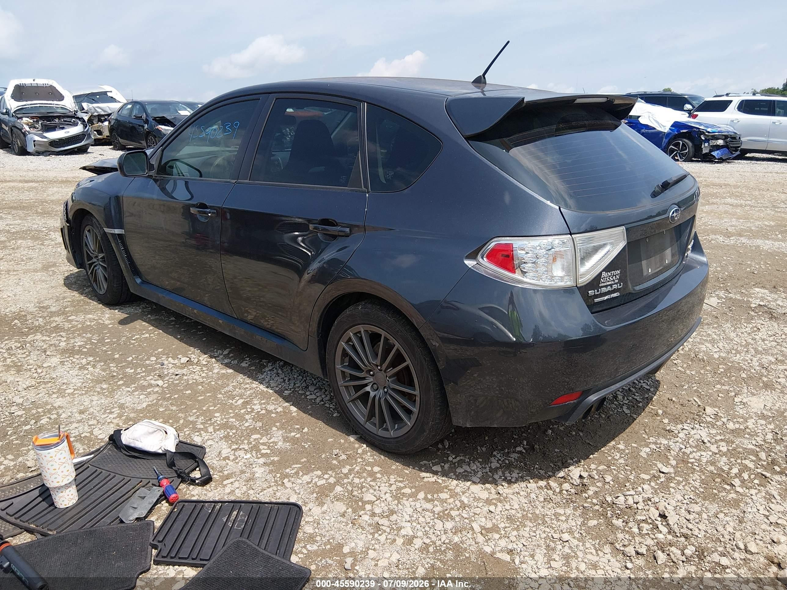 2013 Subaru Impreza Wrx Premium Gray vin: JF1GR7E68DG881978