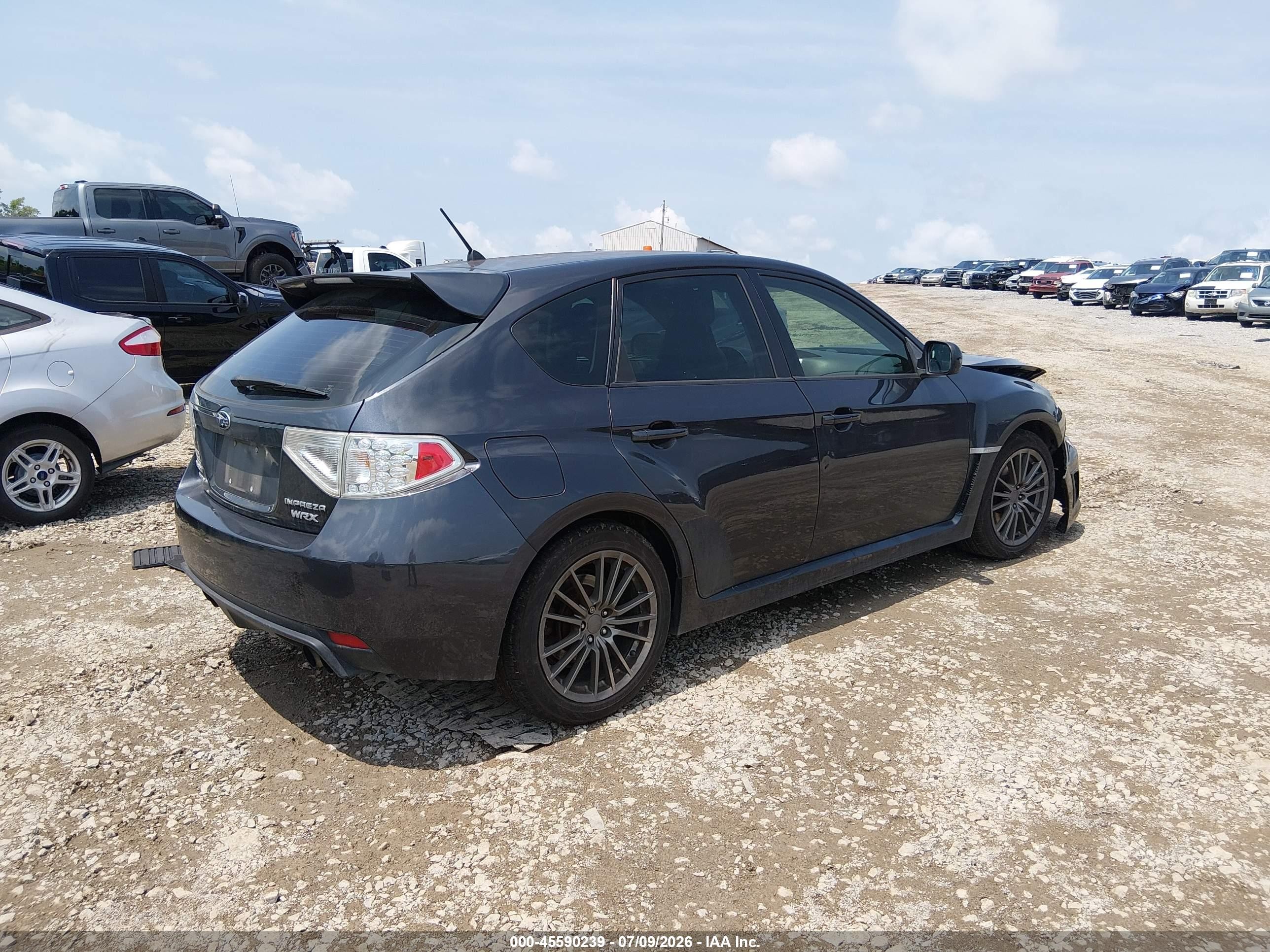 2013 Subaru Impreza Wrx Premium Gray vin: JF1GR7E68DG881978