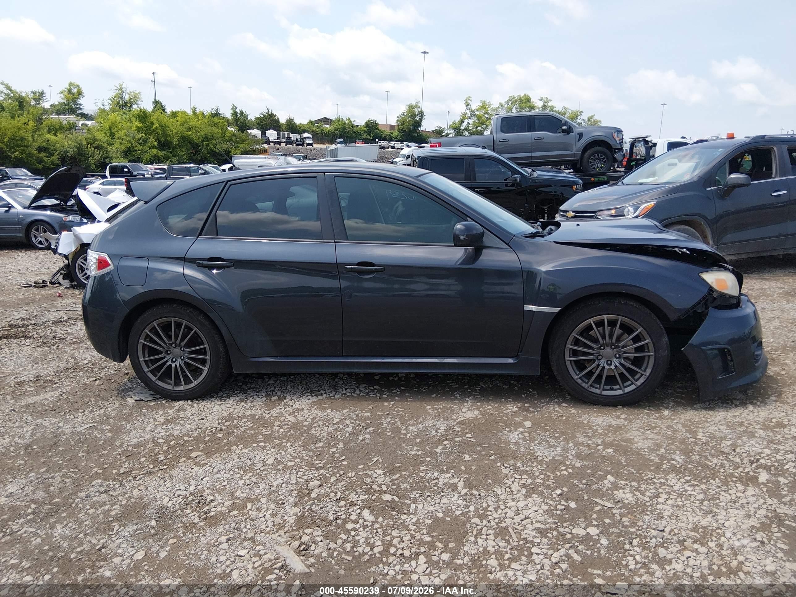 2013 Subaru Impreza Wrx Premium Gray vin: JF1GR7E68DG881978