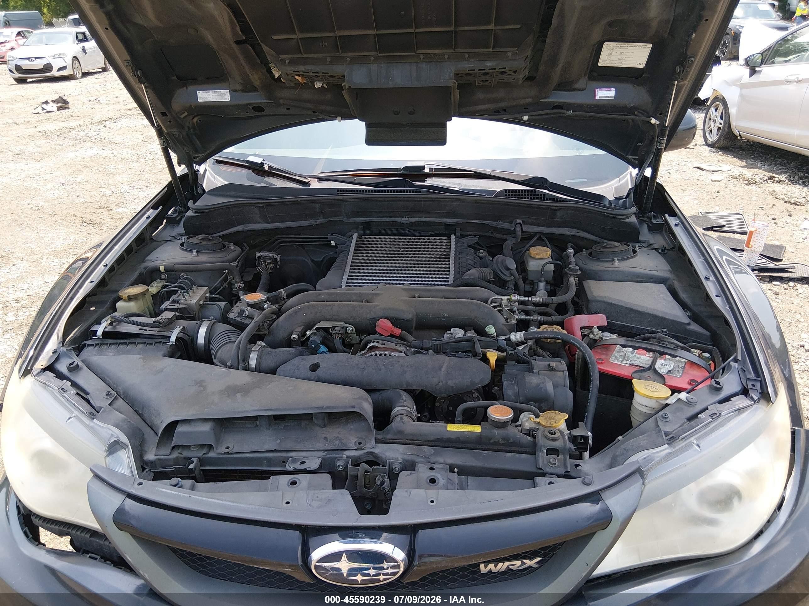 2013 Subaru Impreza Wrx Premium Gray vin: JF1GR7E68DG881978