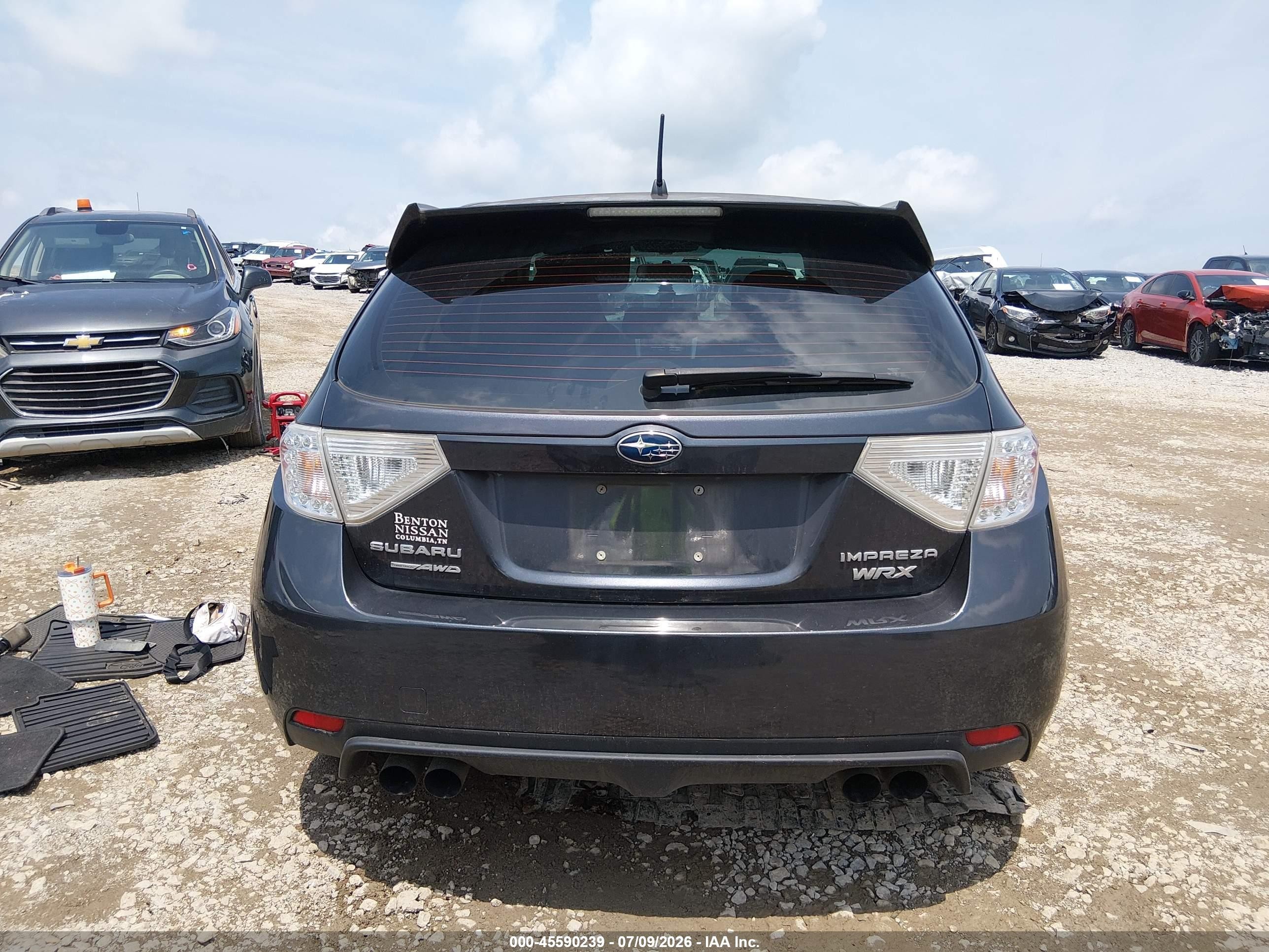 2013 Subaru Impreza Wrx Premium Gray vin: JF1GR7E68DG881978