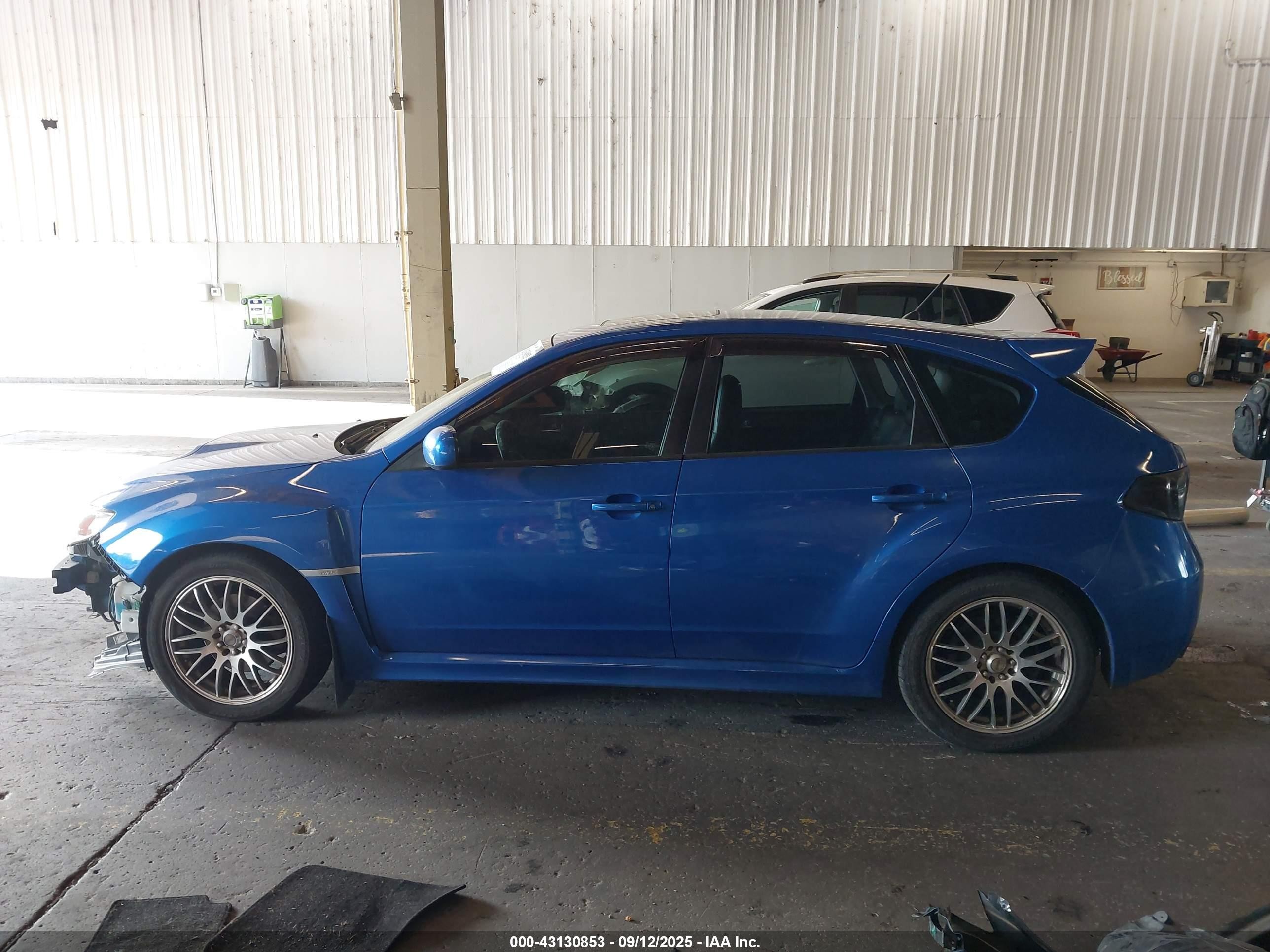 2014 Subaru Impreza Wrx Limited Синий vin: JF1GR7E68EG233123
