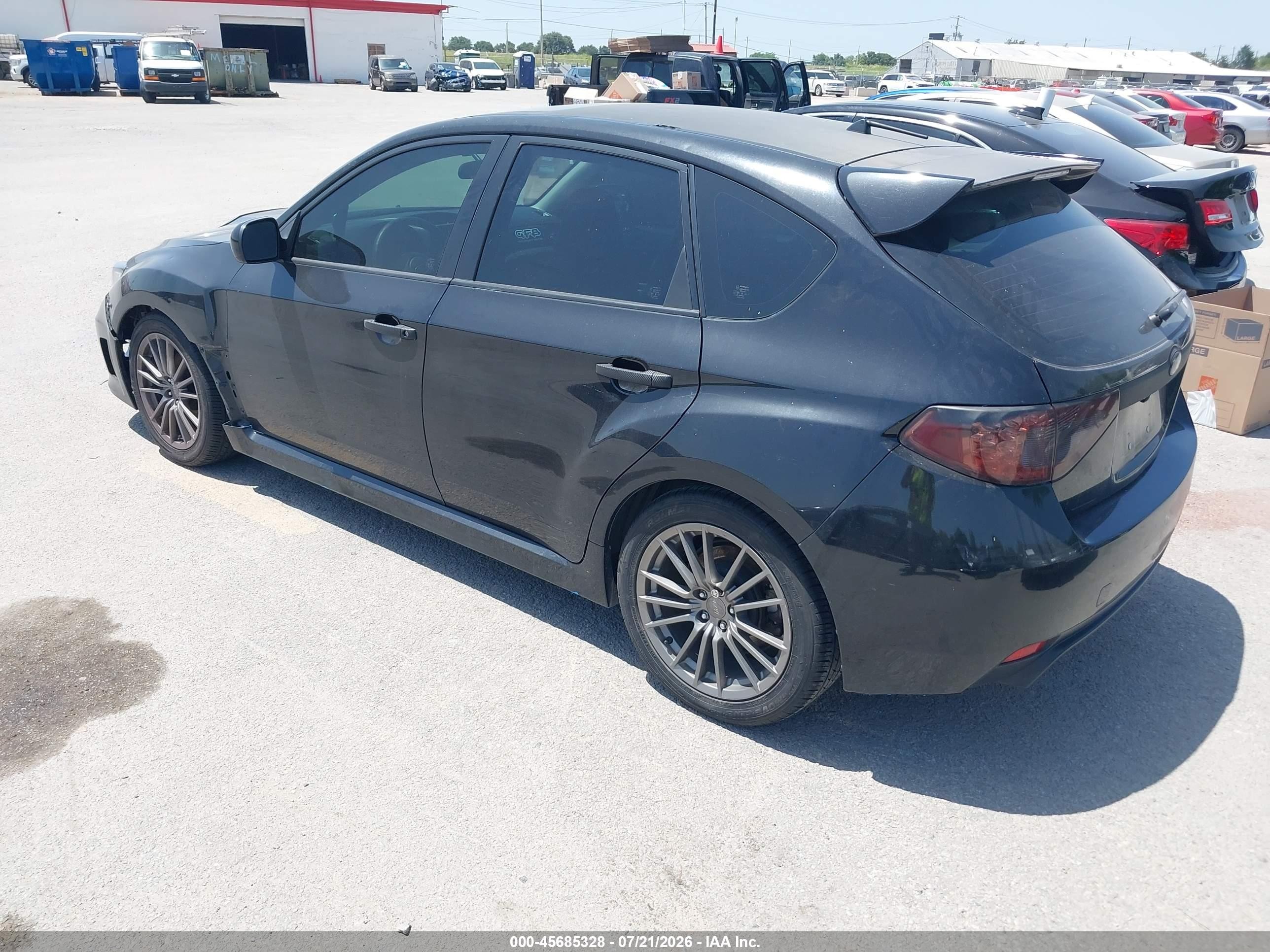 2014 Subaru Impreza Wrx Premium Черный vin: JF1GR7E68EG243506