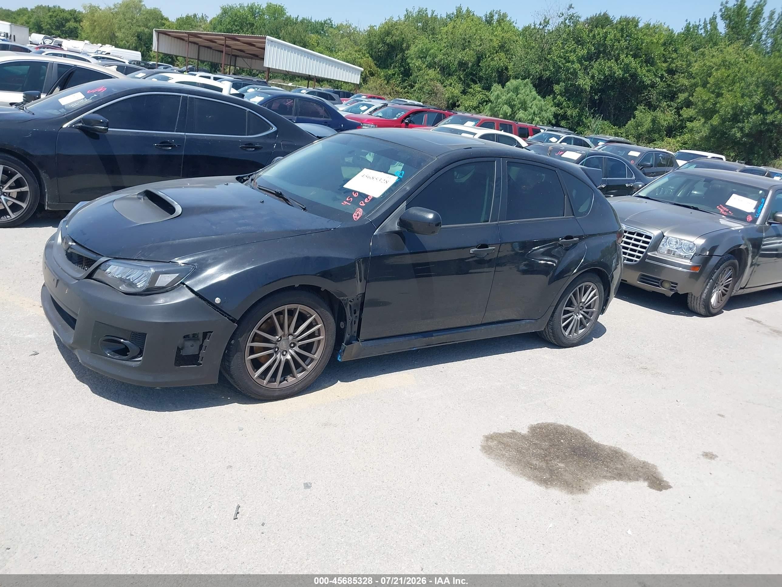 2014 Subaru Impreza Wrx Premium Черный vin: JF1GR7E68EG243506