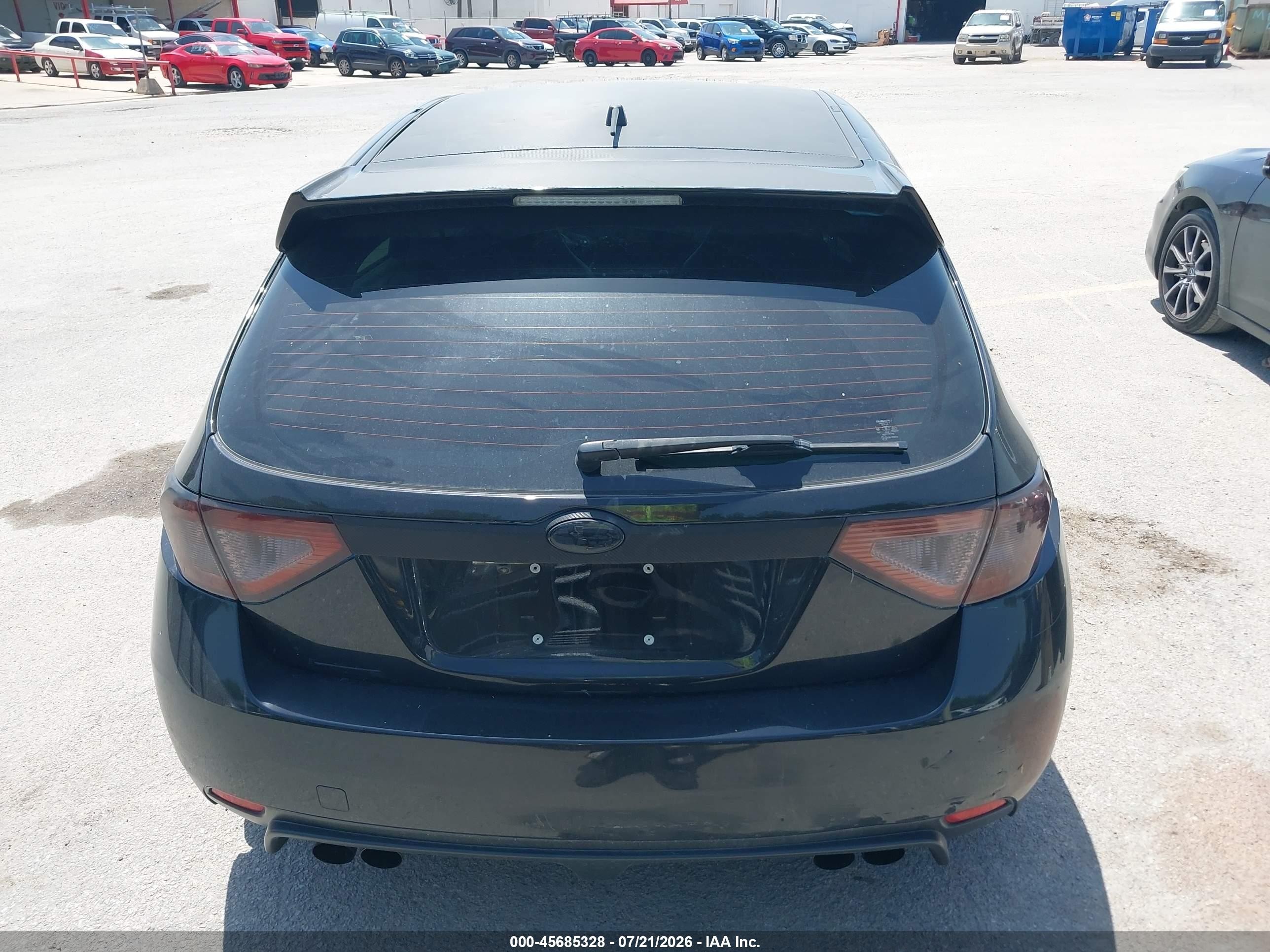 2014 Subaru Impreza Wrx Premium Черный vin: JF1GR7E68EG243506