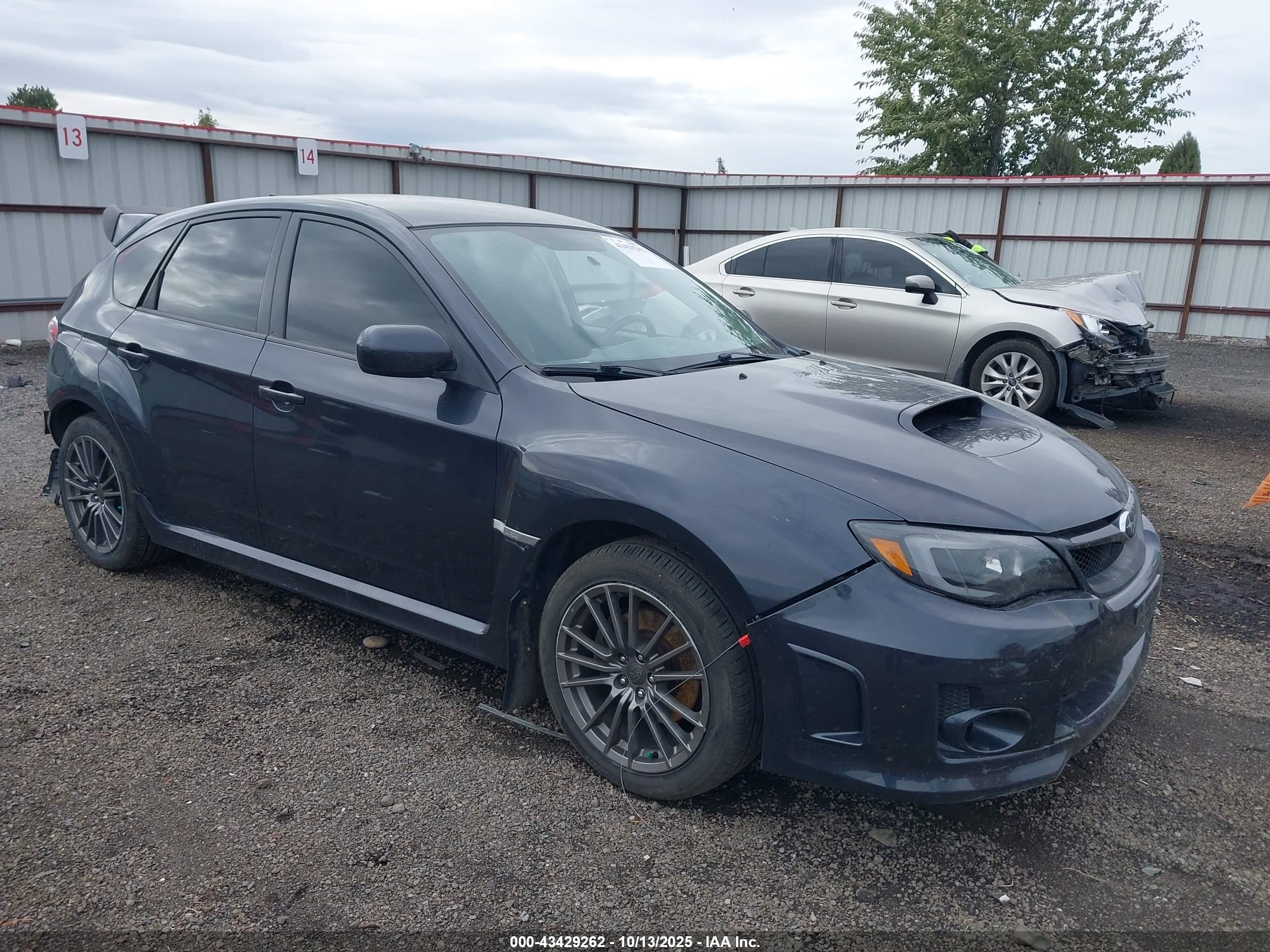 2014 Subaru Impreza Wrx   Серый vin: JF1GR7E68EG249306