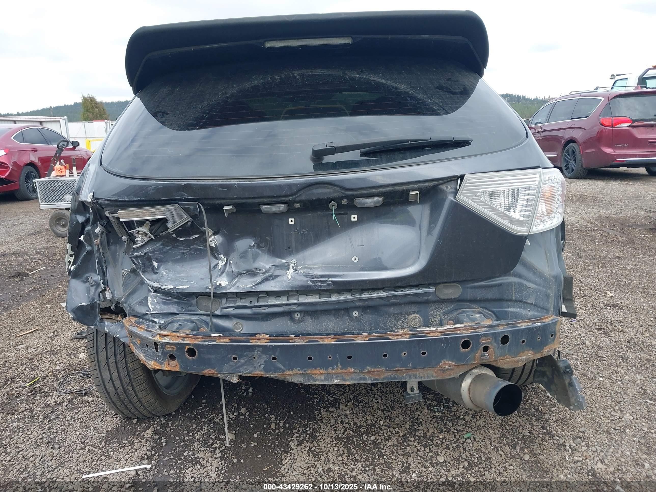 2014 Subaru Impreza Wrx   Gray vin: JF1GR7E68EG249306