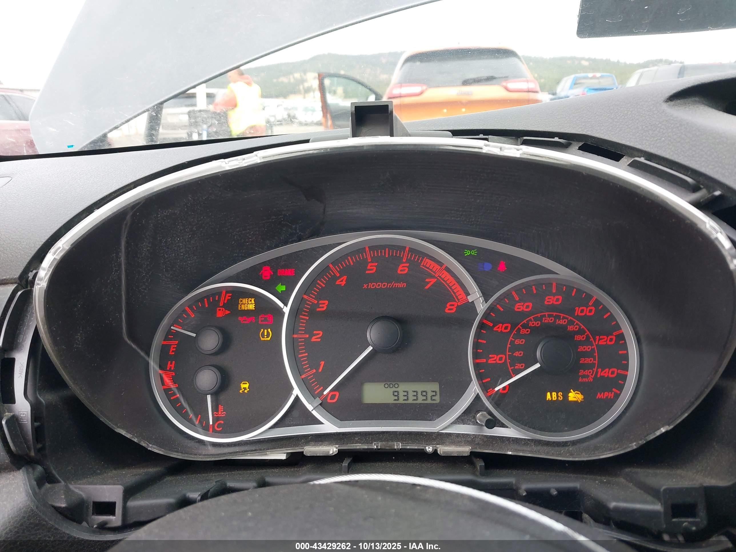 2014 Subaru Impreza Wrx   Gray vin: JF1GR7E68EG249306