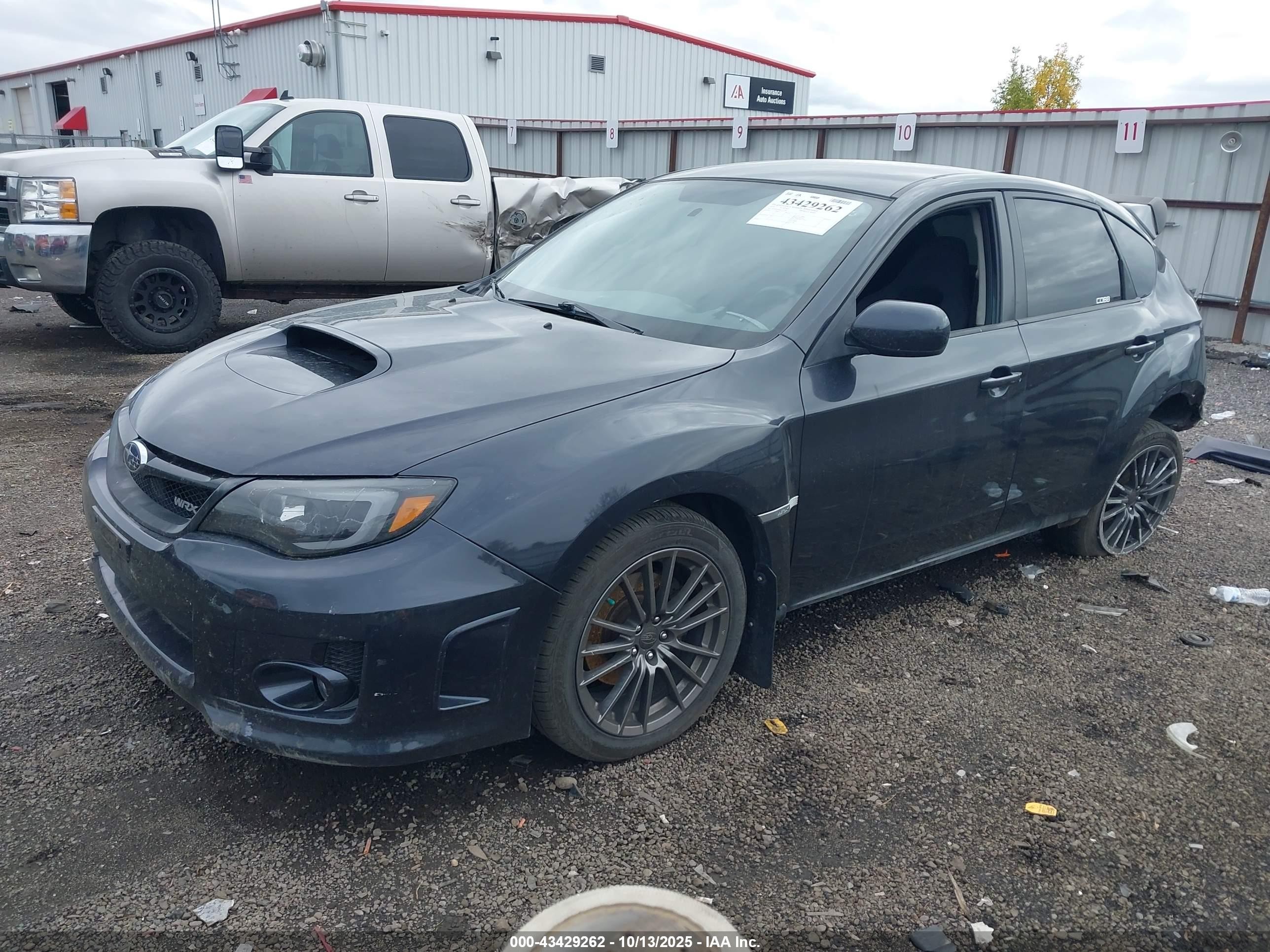 2014 Subaru Impreza Wrx   Gray vin: JF1GR7E68EG249306
