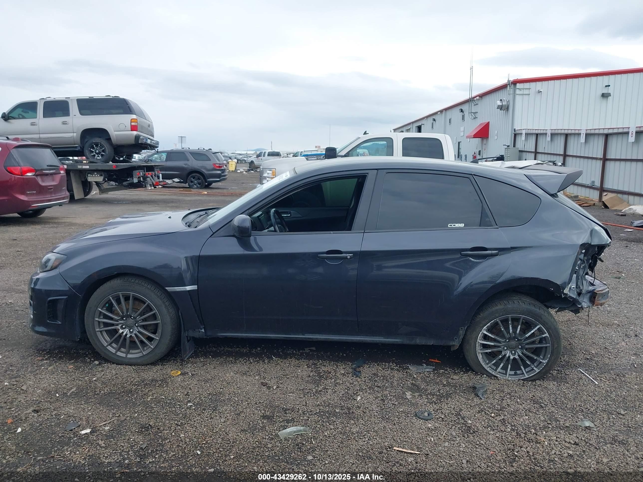 2014 Subaru Impreza Wrx   Gray vin: JF1GR7E68EG249306
