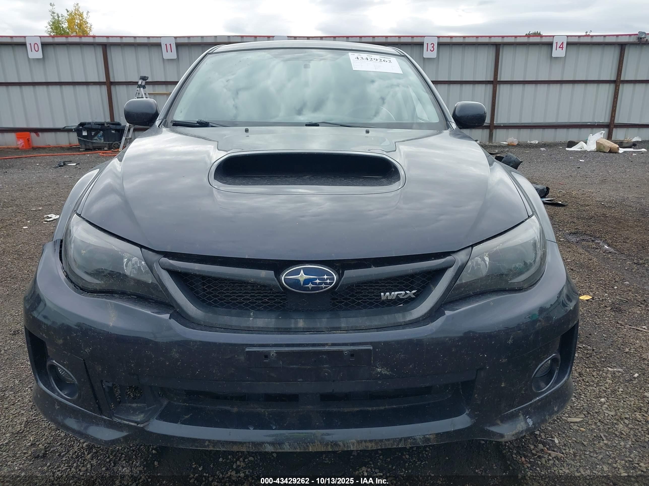 2014 Subaru Impreza Wrx   Gray vin: JF1GR7E68EG249306