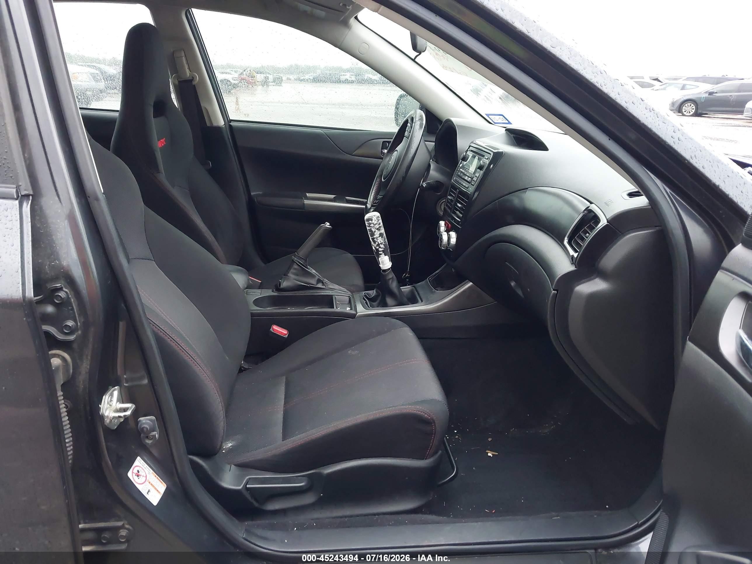 2014 Subaru Impreza Wrx   Серый vin: JF1GR7E68EG256210