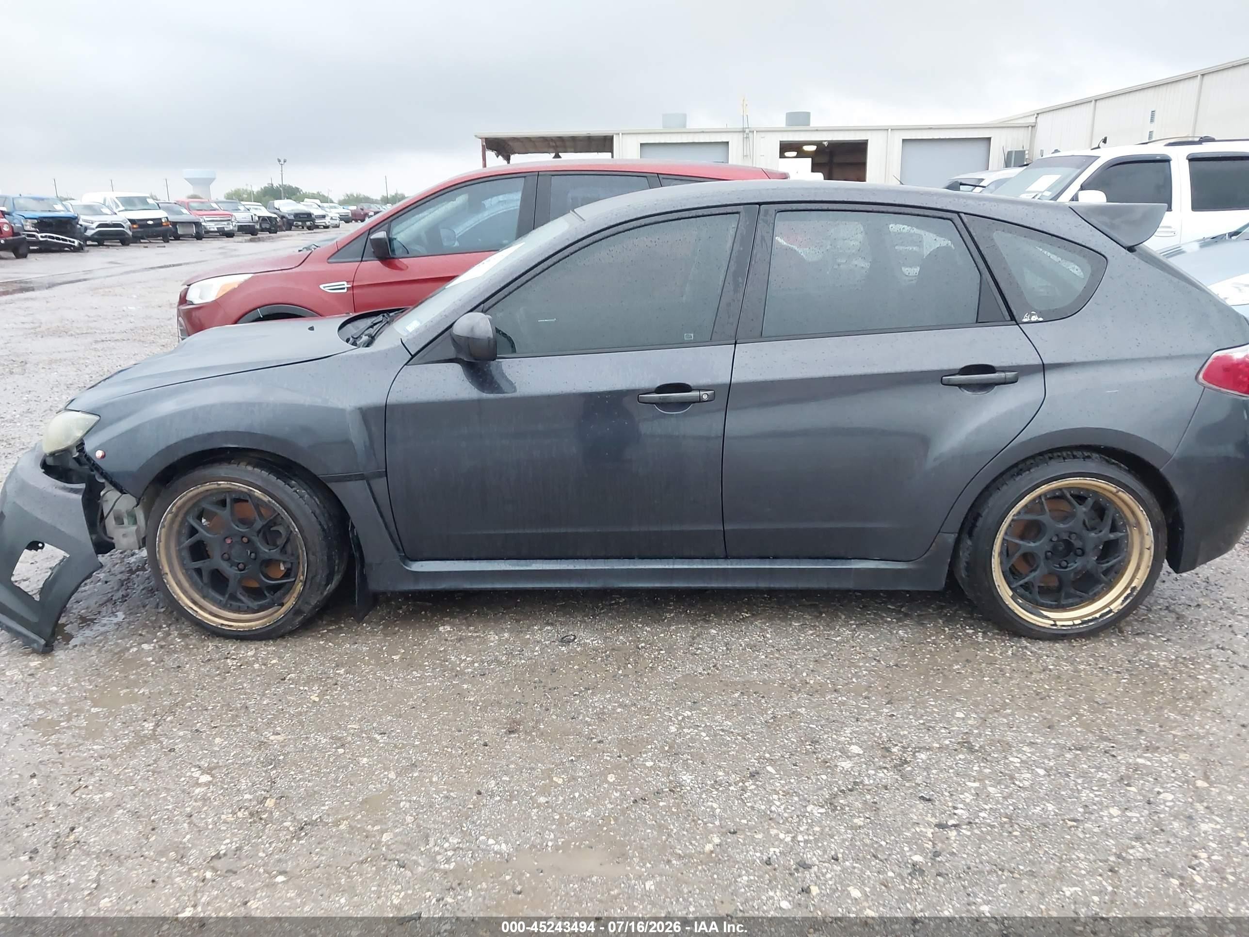2014 Subaru Impreza Wrx   Серый vin: JF1GR7E68EG256210