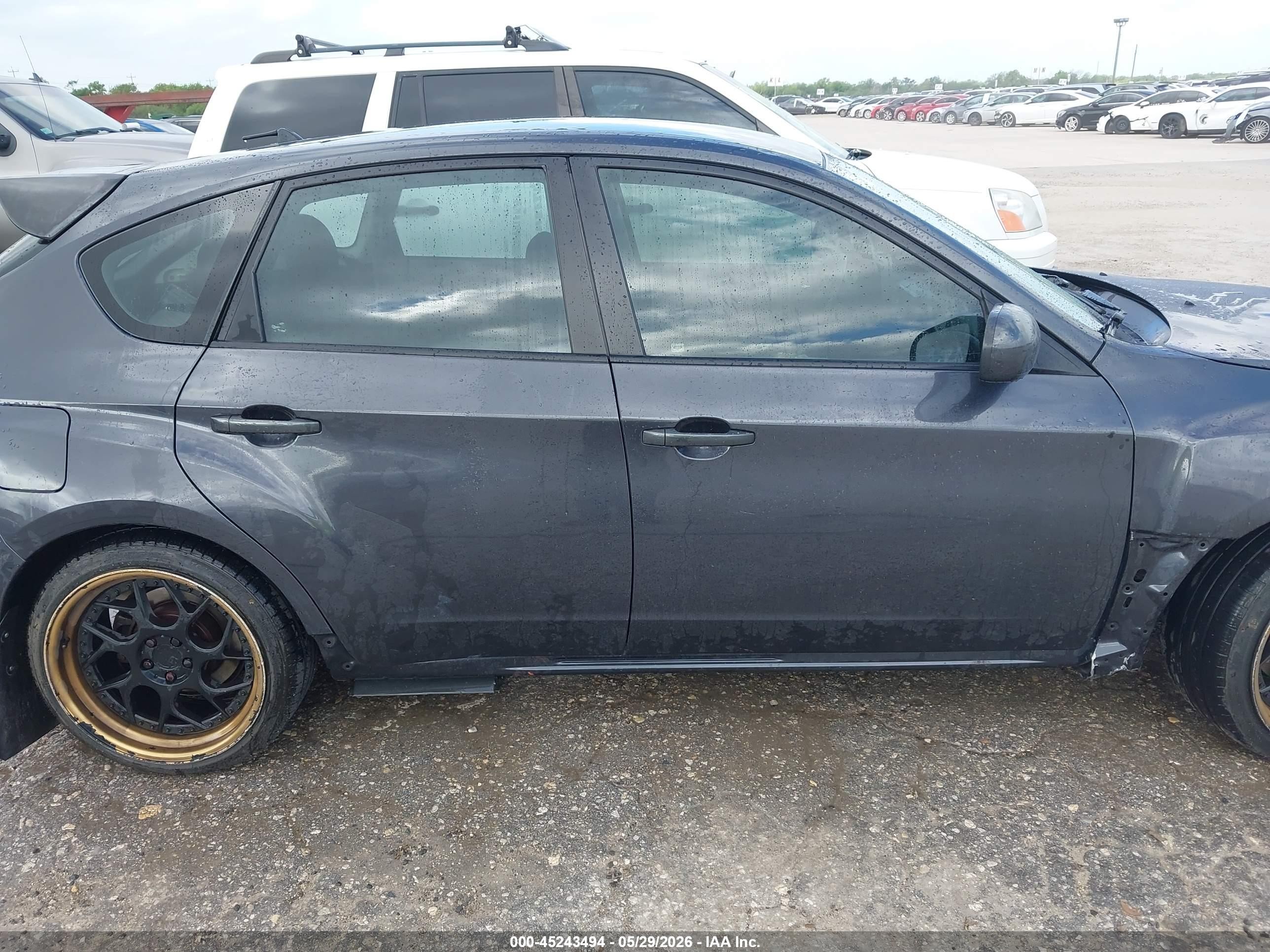 2014 Subaru Impreza Wrx   Серый vin: JF1GR7E68EG256210