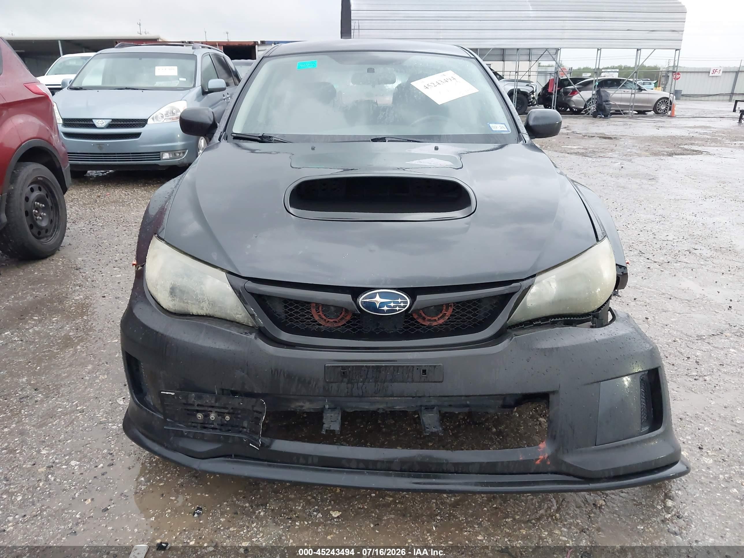 2014 Subaru Impreza Wrx   Серый vin: JF1GR7E68EG256210